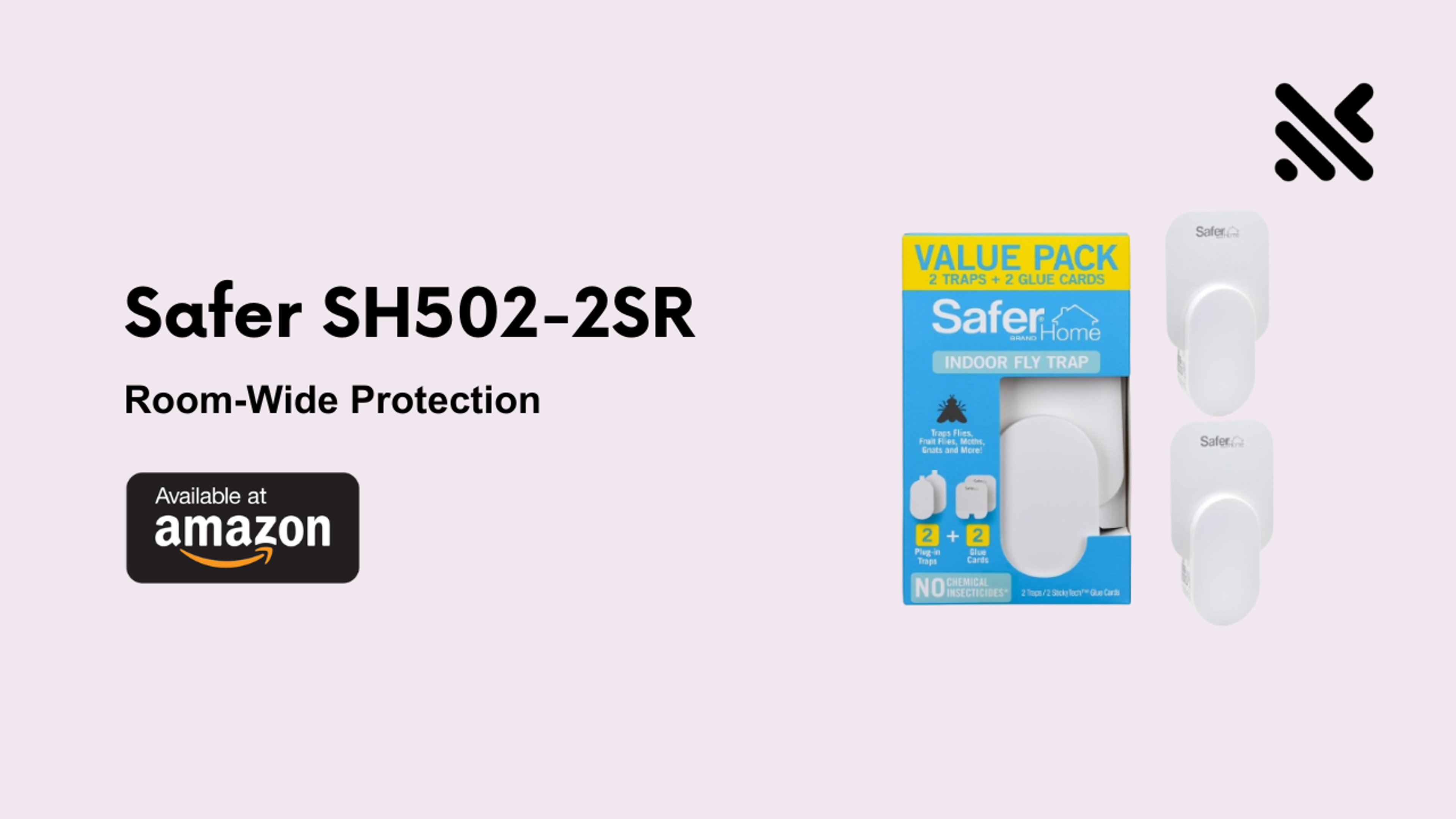 Safer SH502-2SR Indoor Bug Zapper