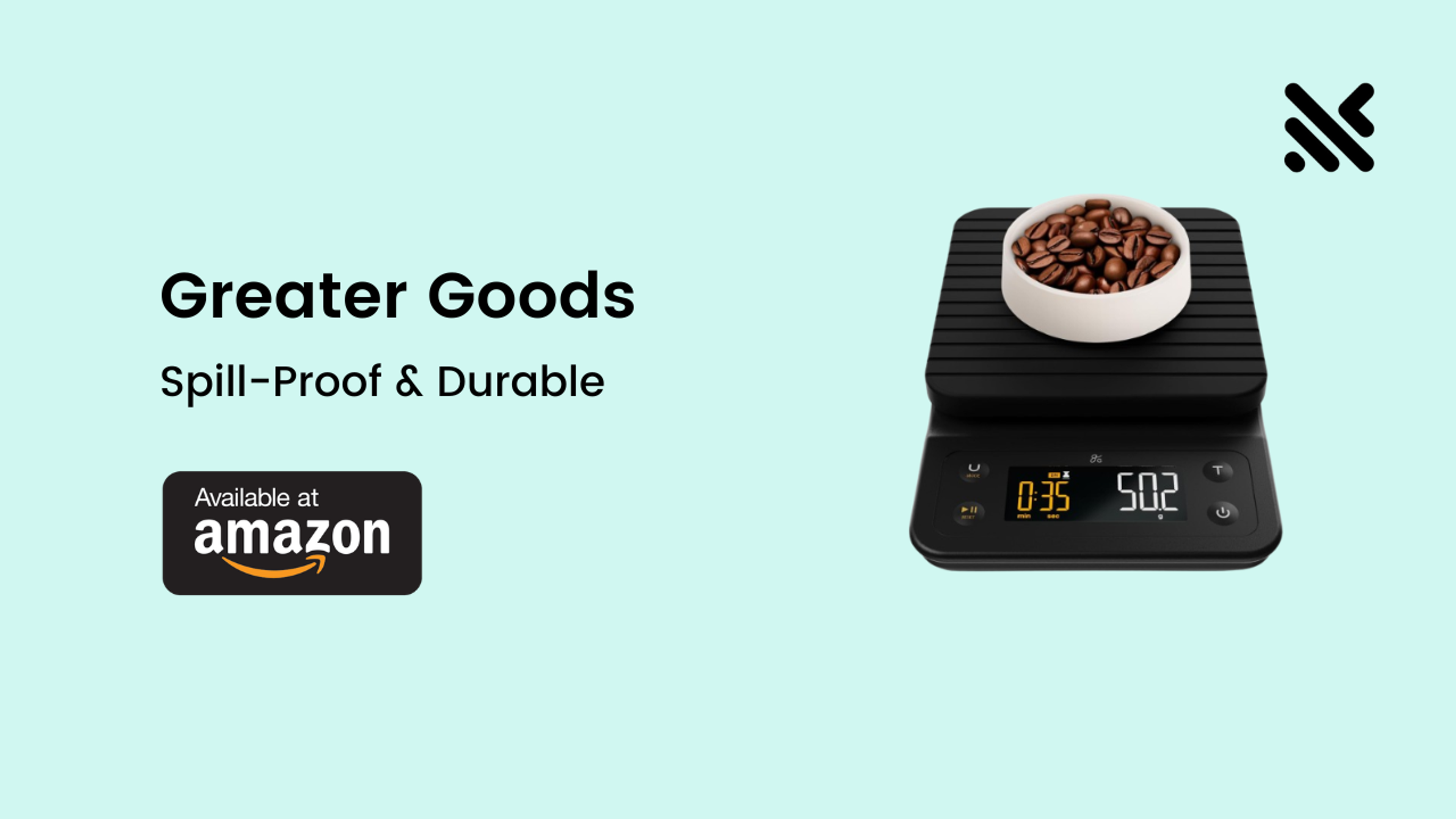Greater Goods Mini Kitchen Scale