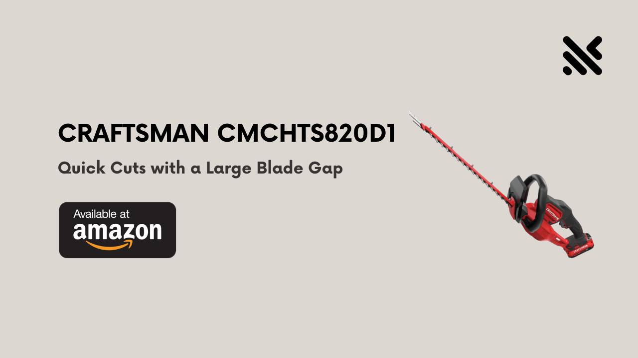 CRAFTSMAN CMCHTS820D1 Cordless Hedge Trimmer