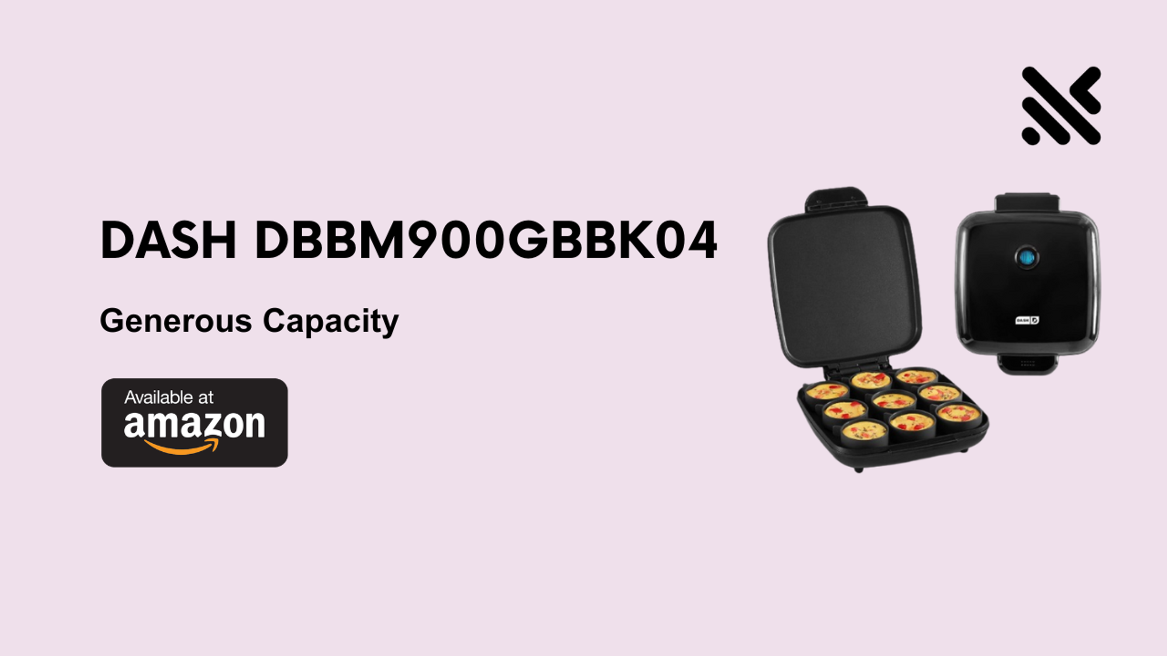 DASH DBBM900GBBK04