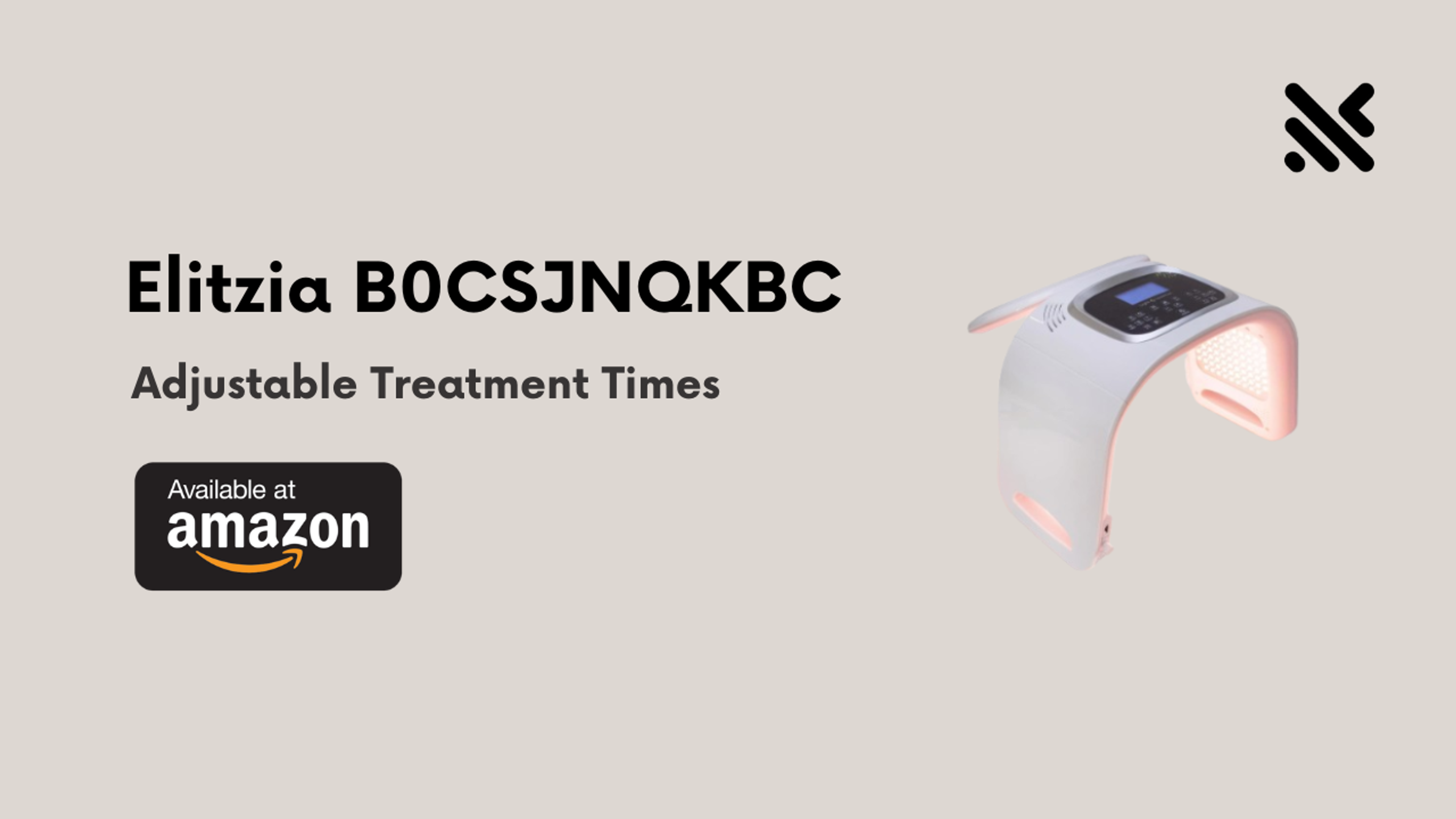 Elitzia B0CSJNQKBC LED Face Mask