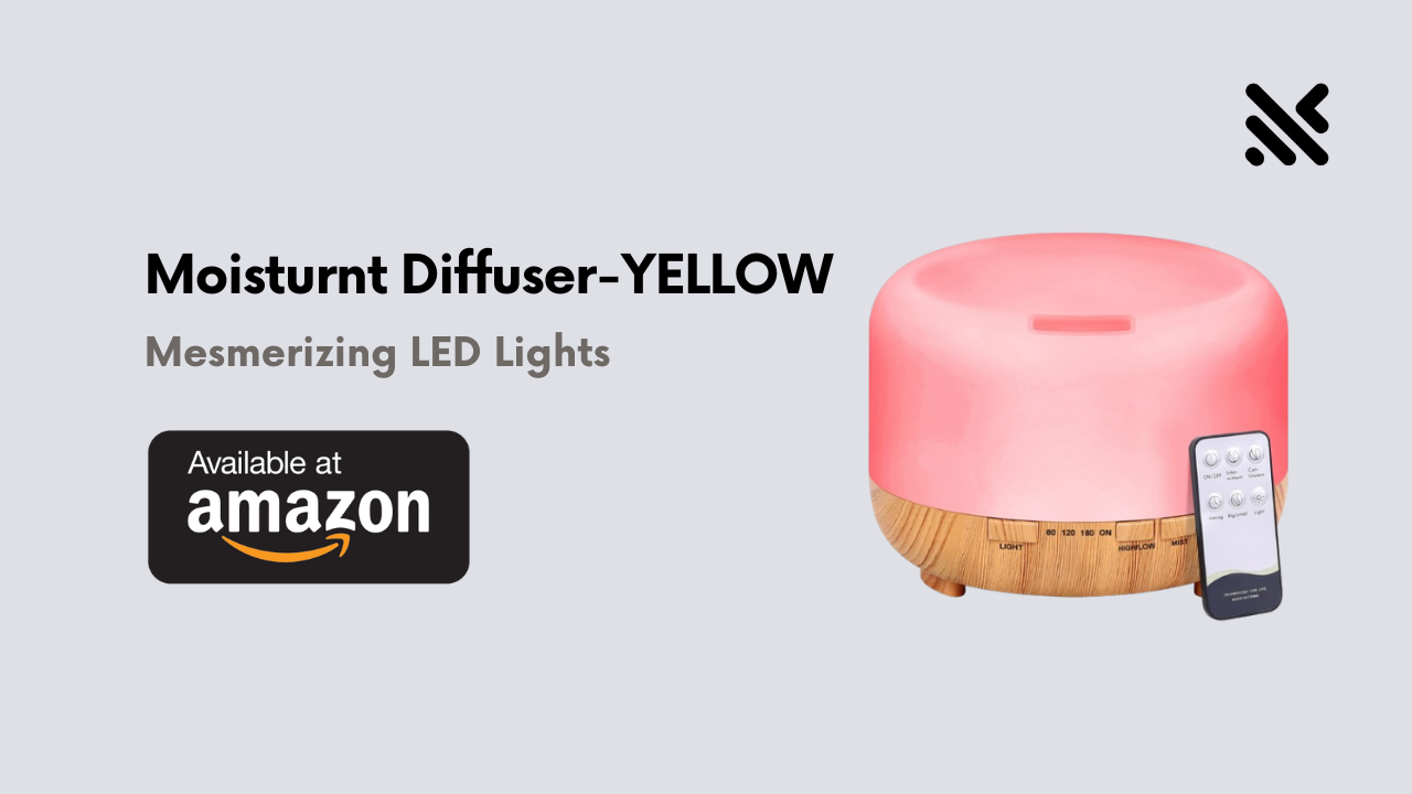 Moisturnt ‎Diffuser-YELLOW