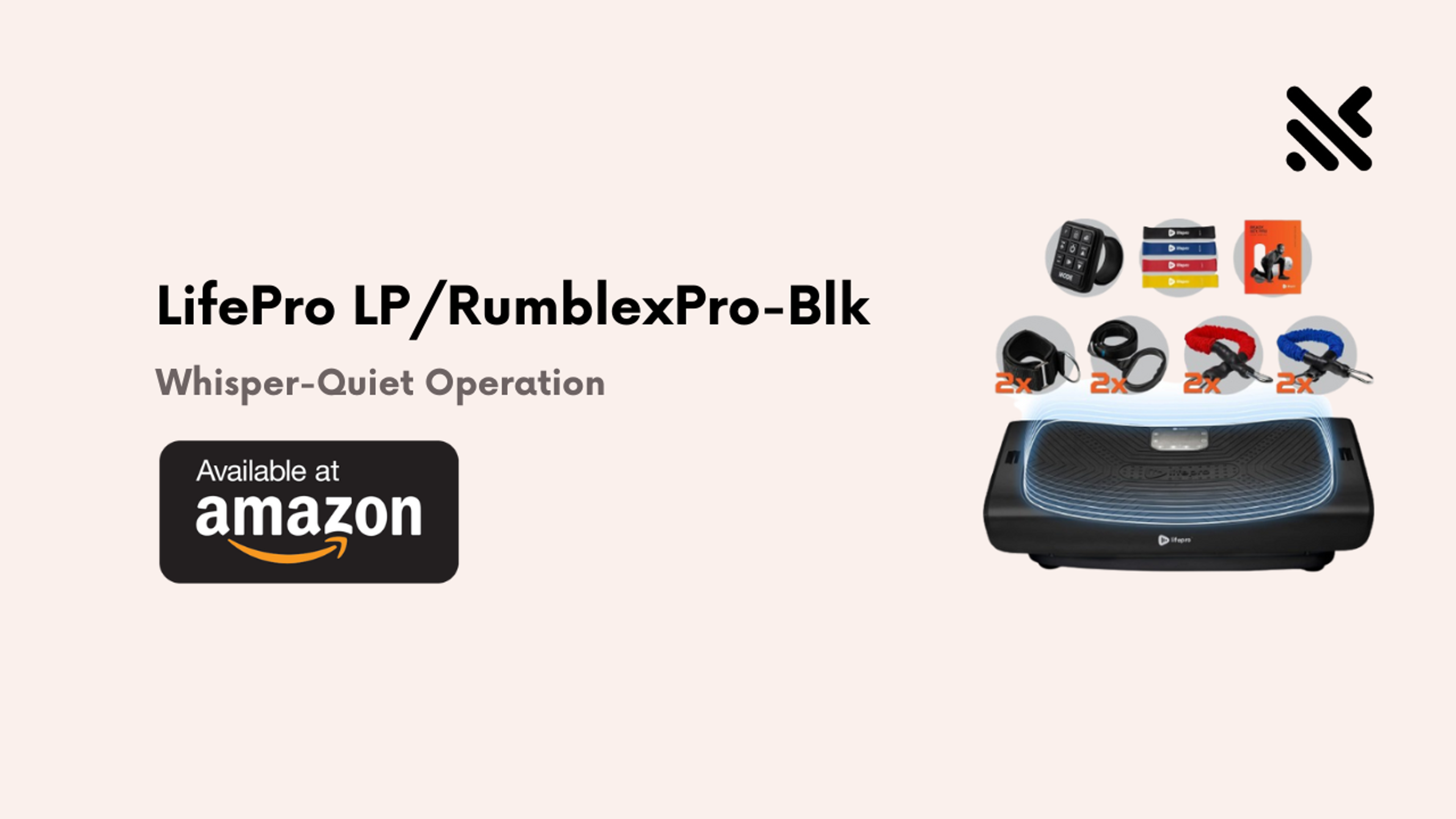 LifePro ‎LP/RumblexPro-Blk