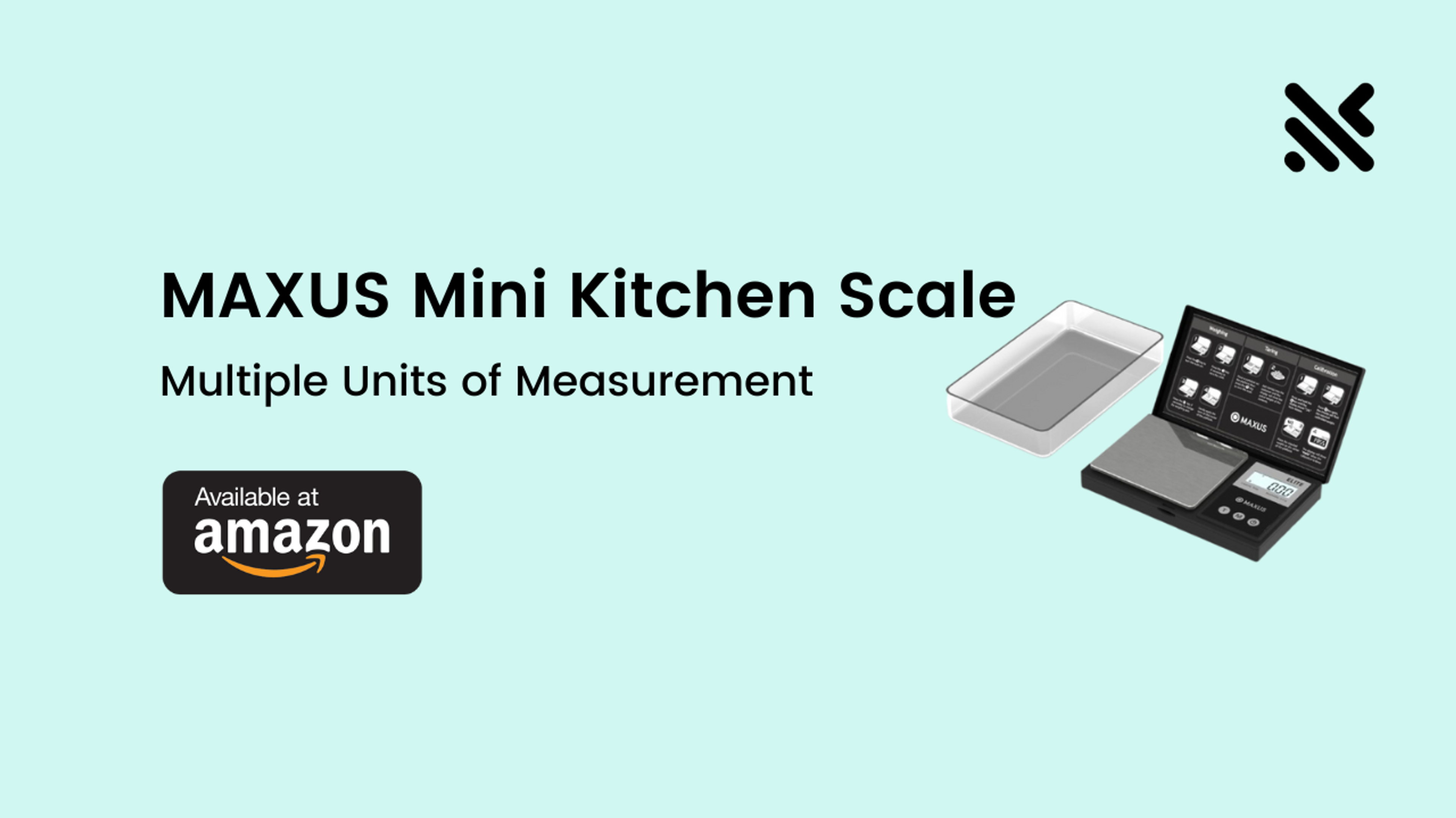 MAXUS Mini Kitchen Scale