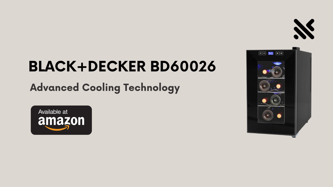 BLACK+DECKER ‎BD60026 Mini Wine Fridge