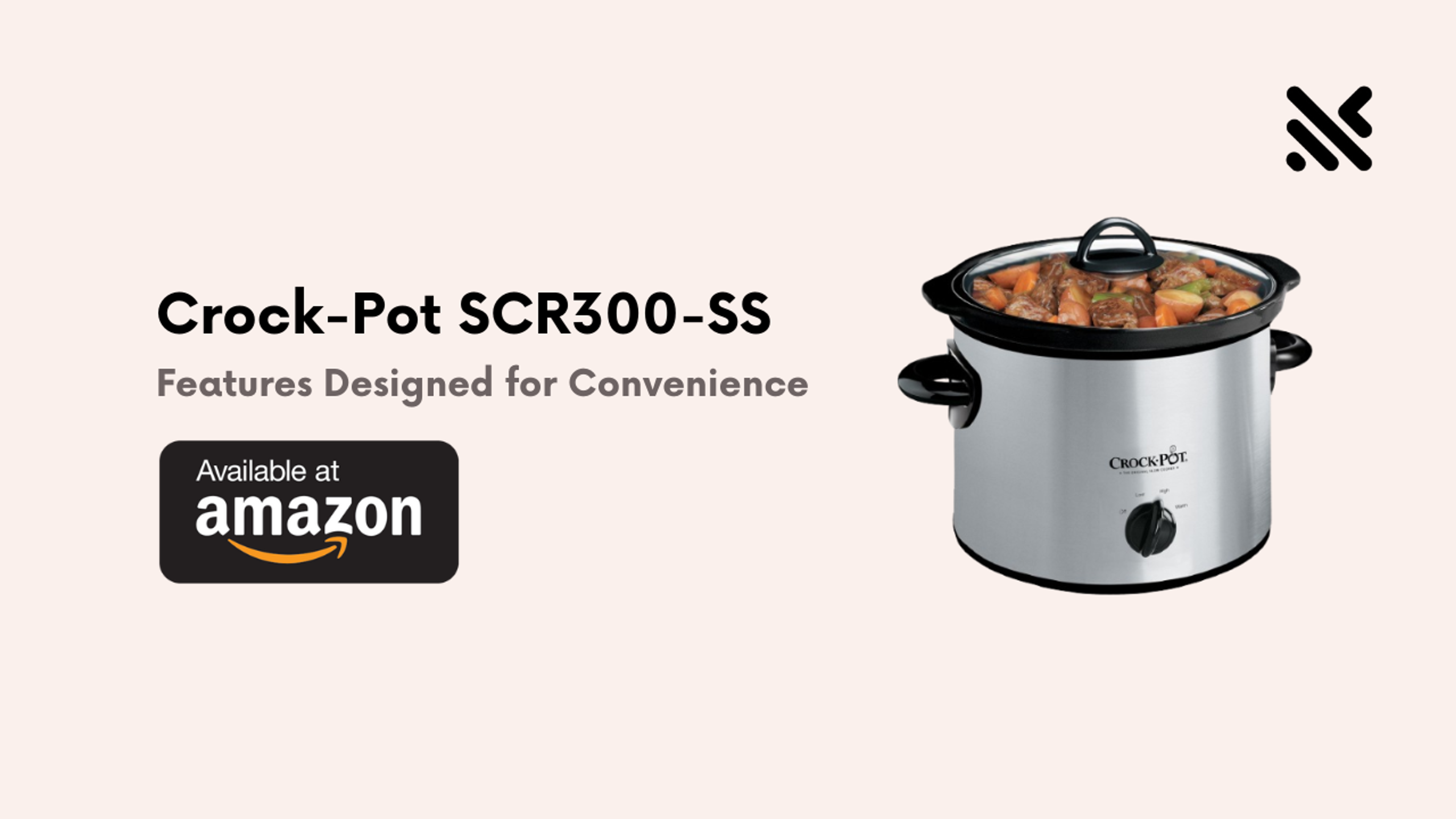 Crock-Pot SCR300-SS