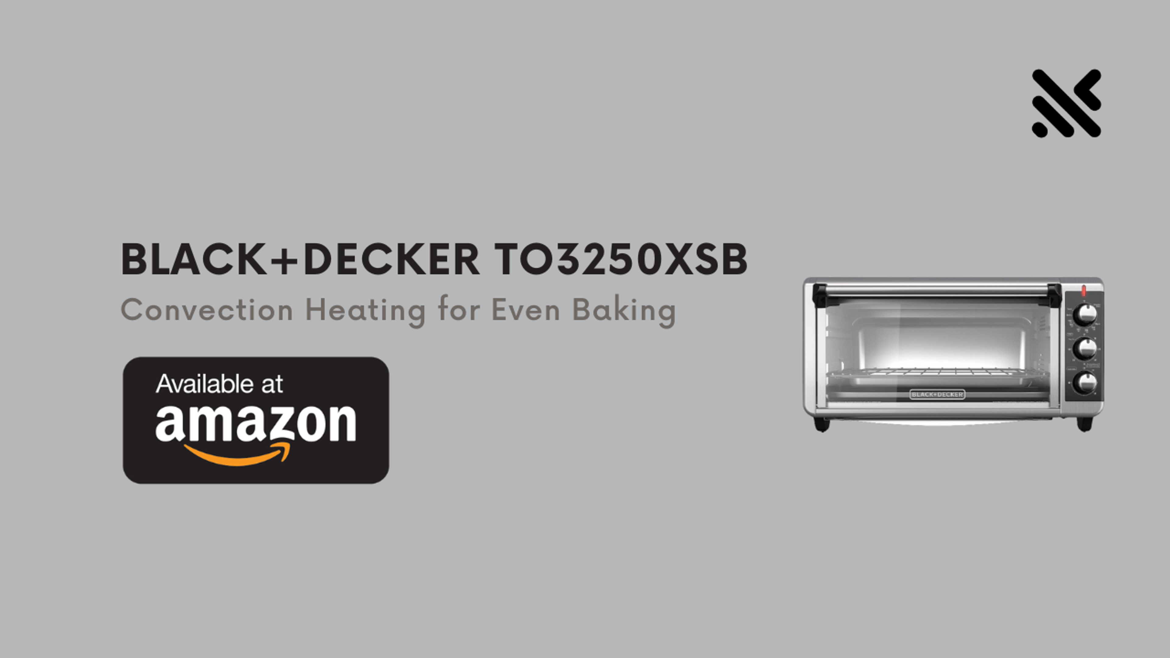 BLACK+DECKER TO3250XSB