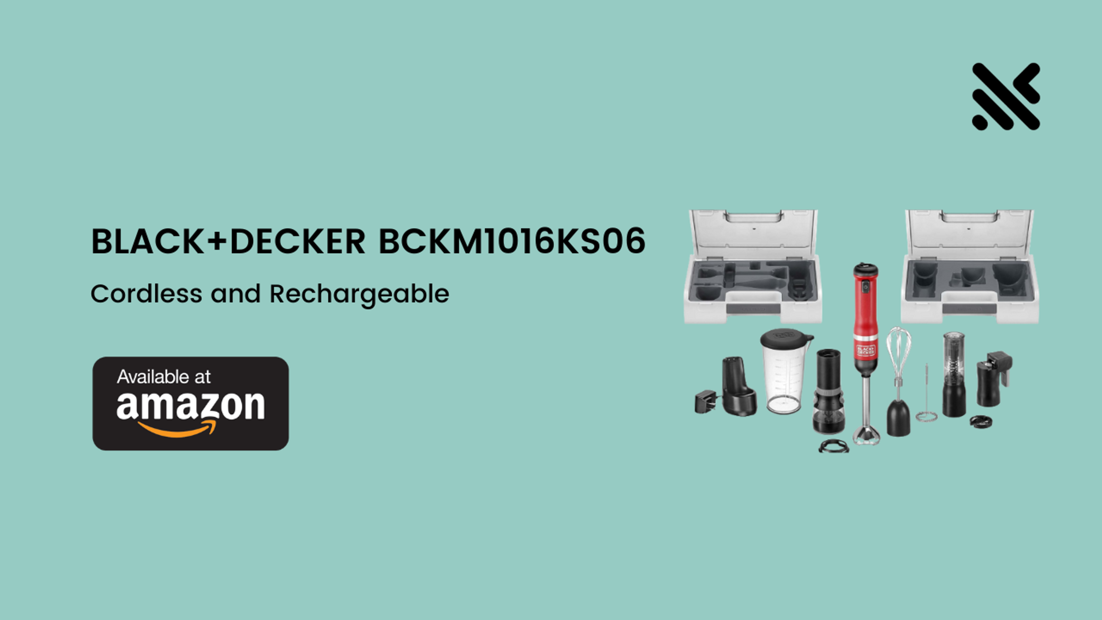 BLACK+DECKER BCKM1016KS06