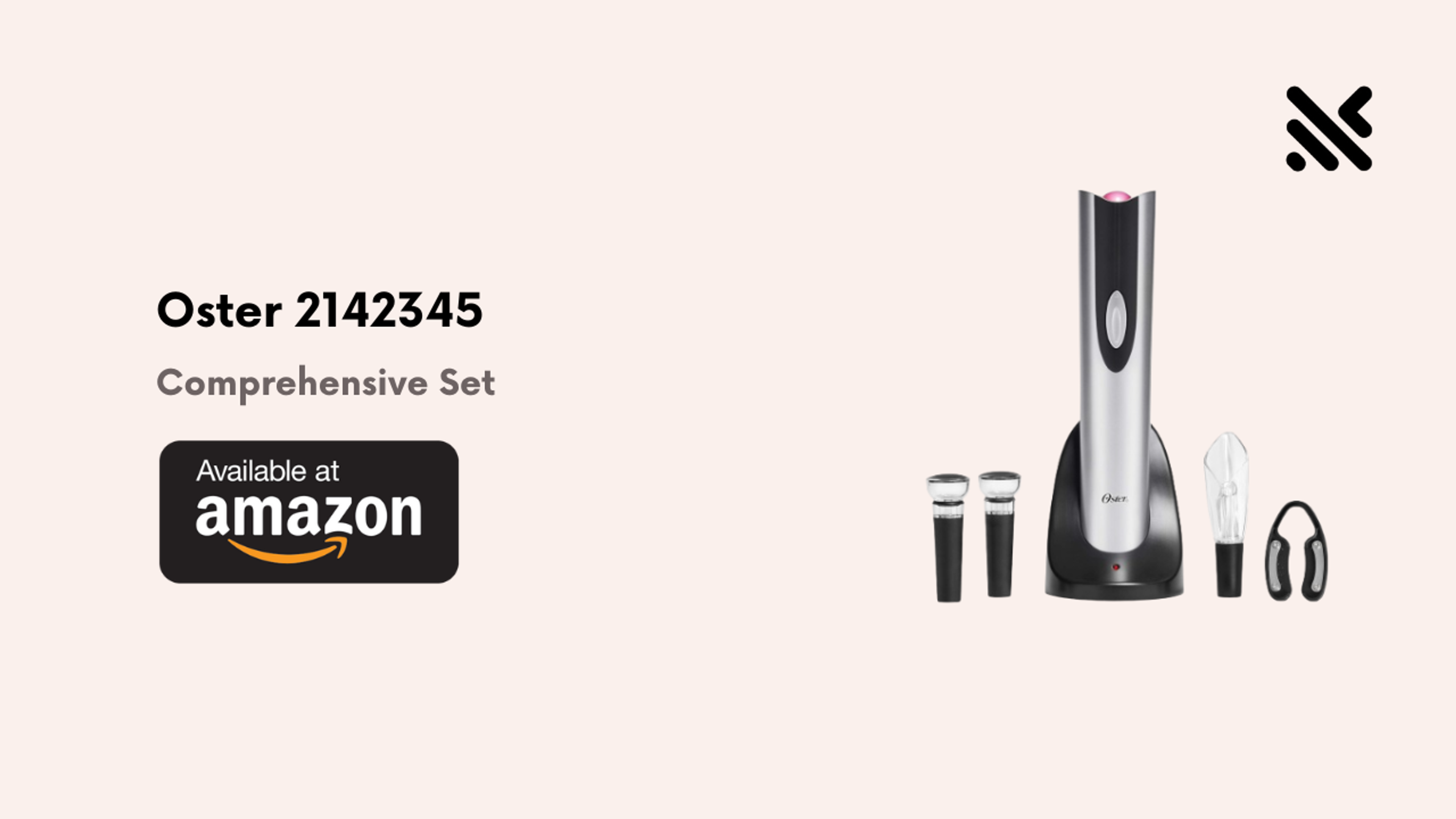 Oster 2142345 Electric Wine Openers