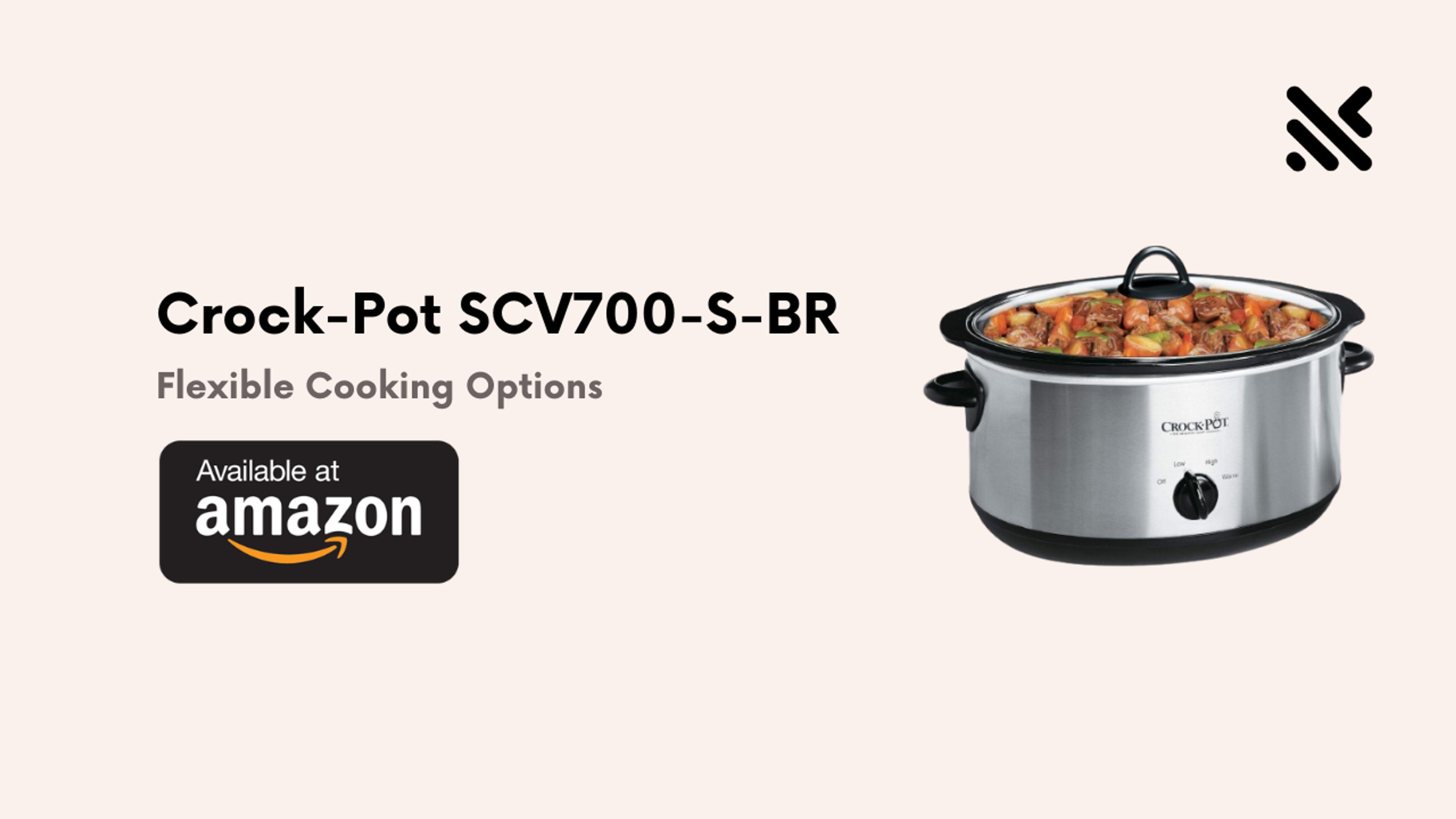 Crock-Pot SCV700-S-BR Slow Cooker