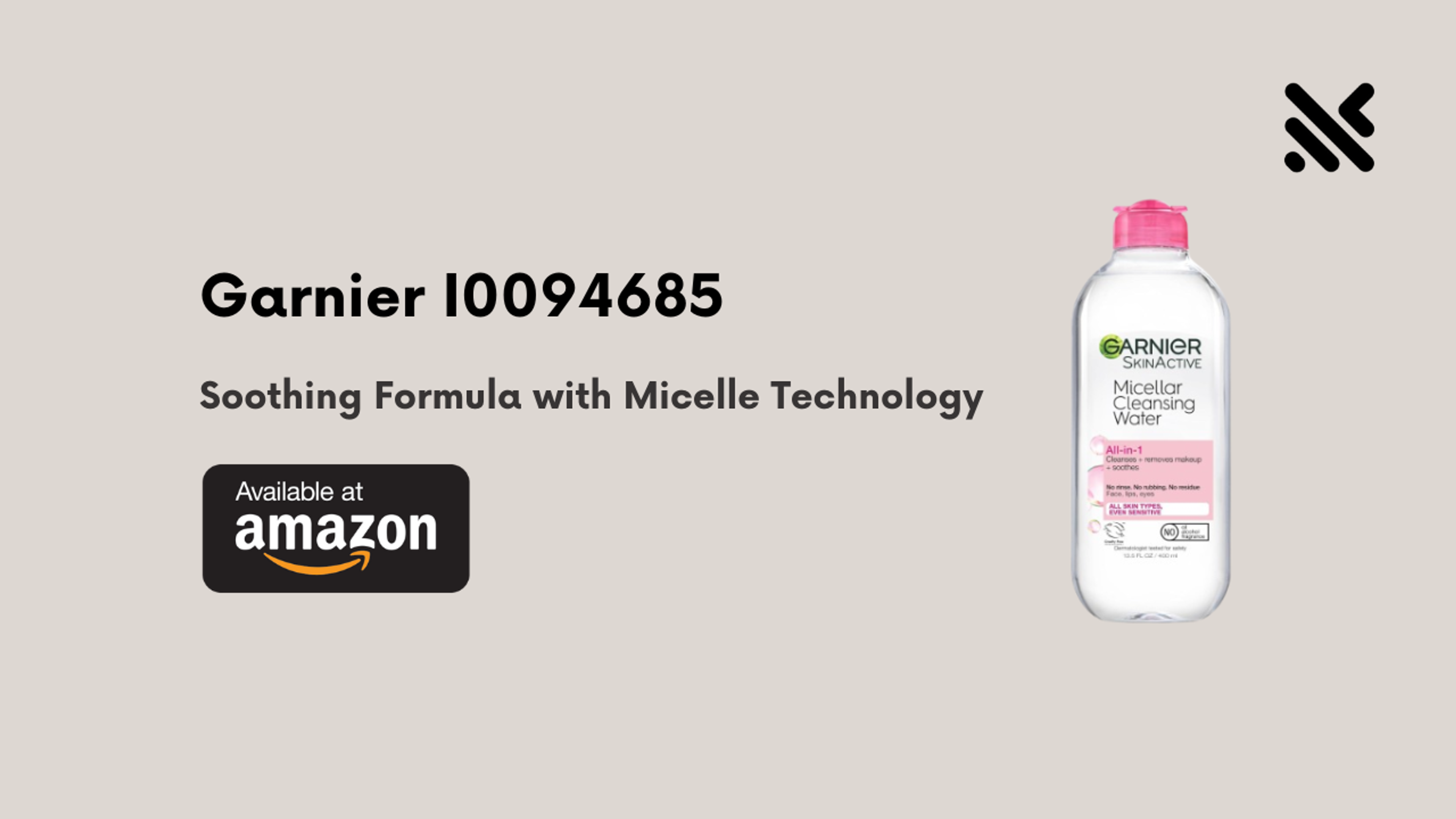 Garnier I0094685 Micellar Water