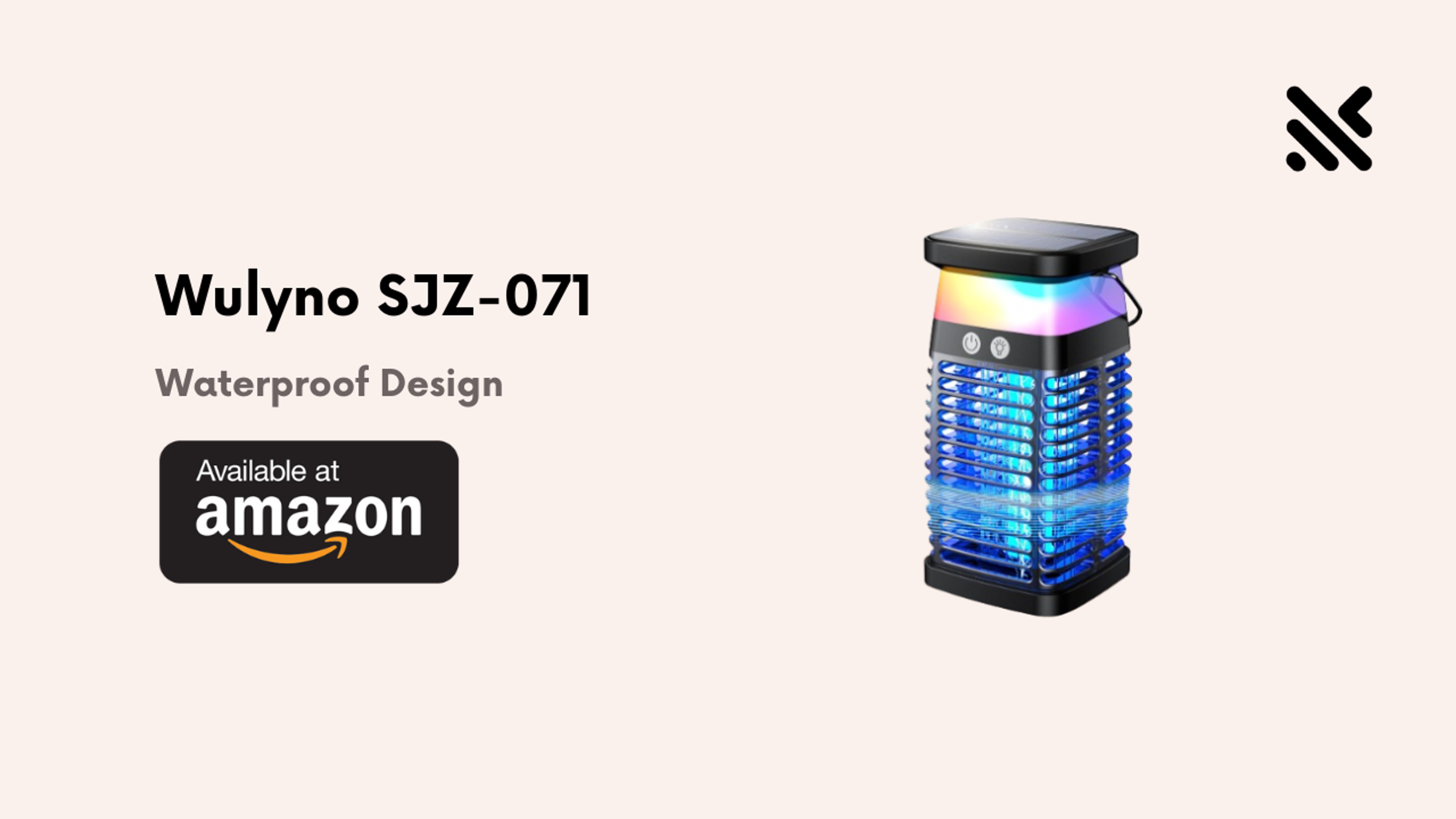 Wulyno SJZ-071 Solar Bug Zapper