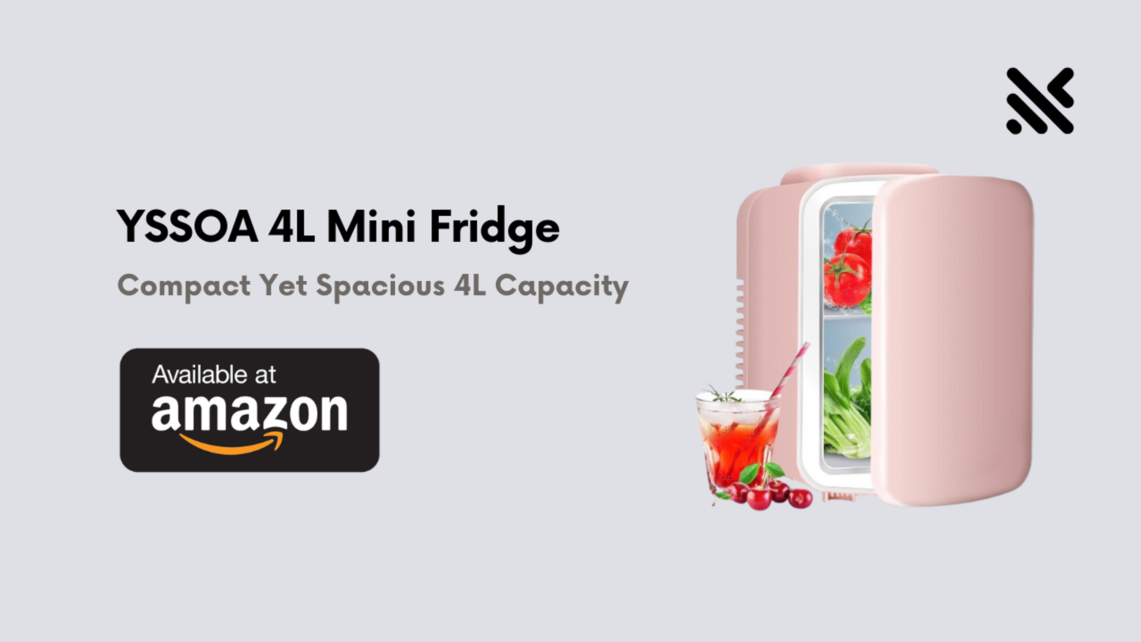 YSSOA ‎4L Mini Fridge