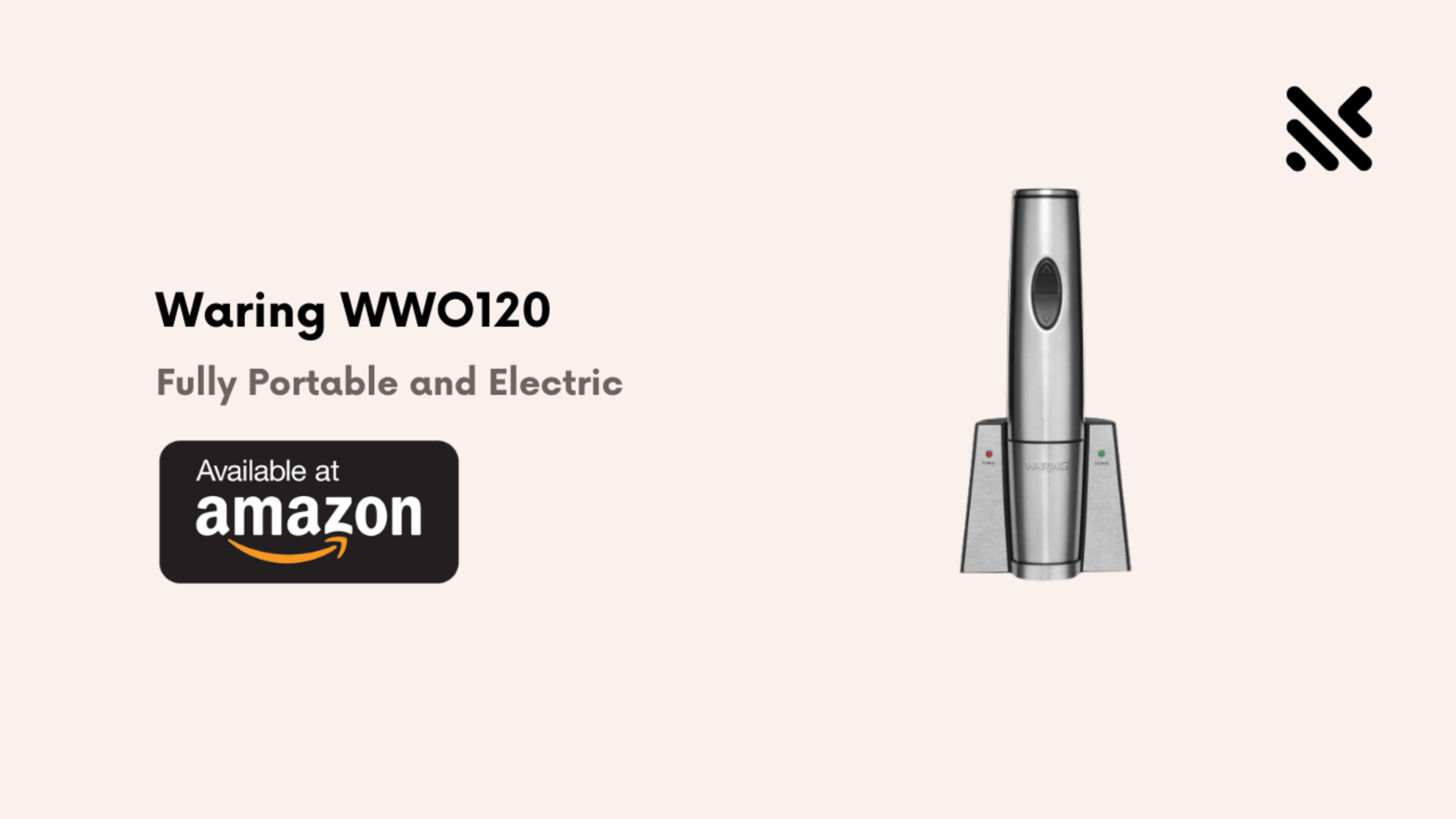 Waring WWO120 Electric Wine Openers