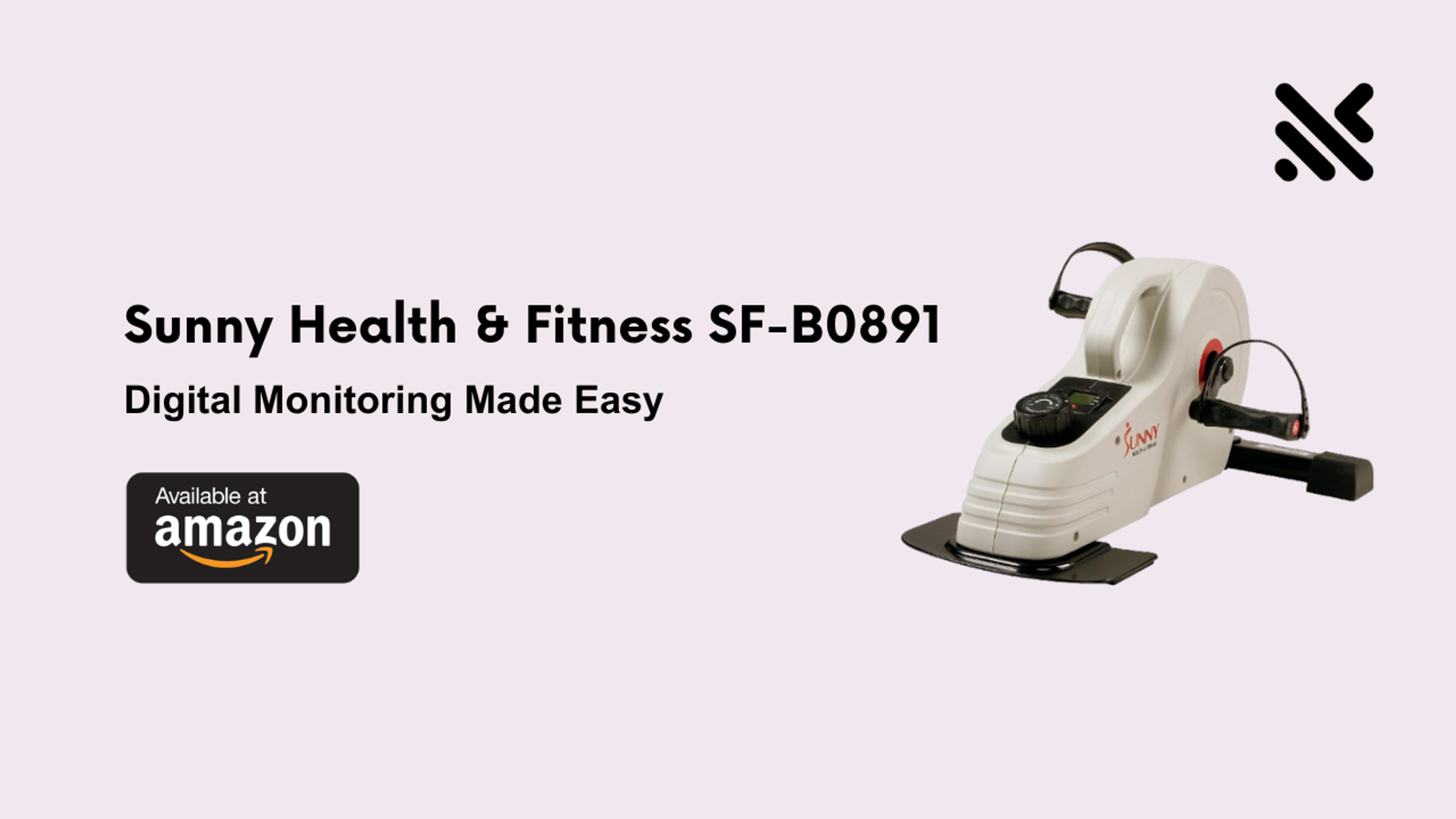 Sunny Health & Fitness ‎SF-B0891 Pedal Exerciser