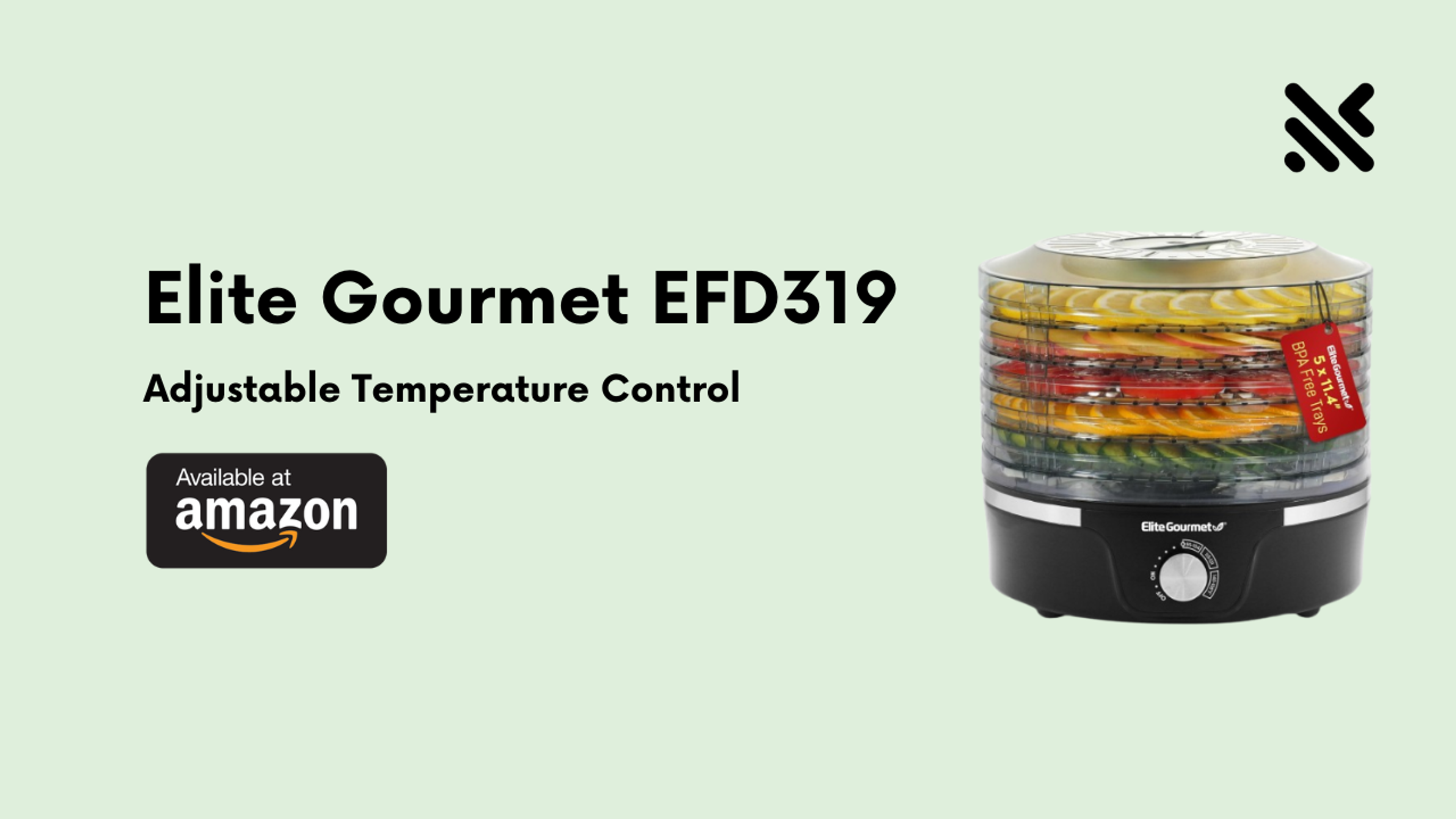 Elite Gourmet EFD319