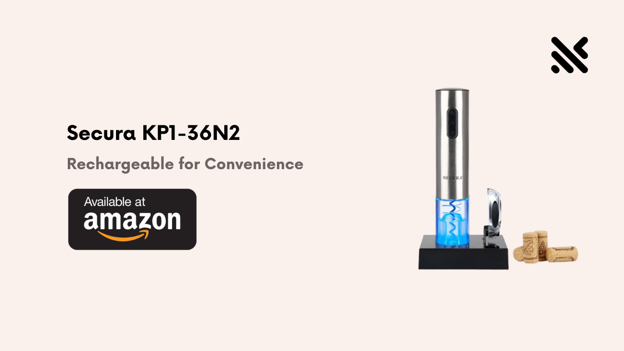 Secura KP1-36N2 Electric Wine Openers