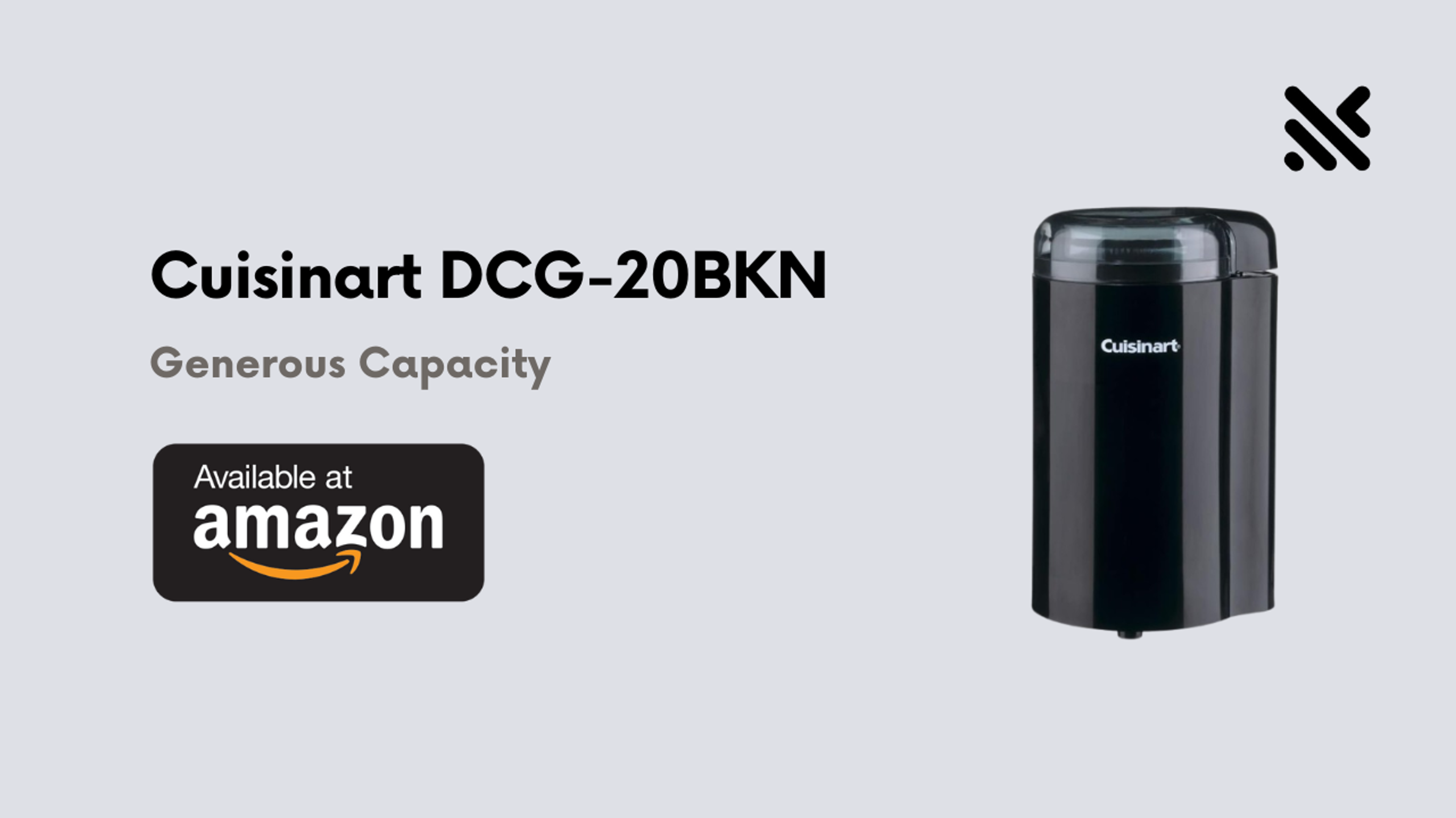 Cuisinart DCG-20BKN
