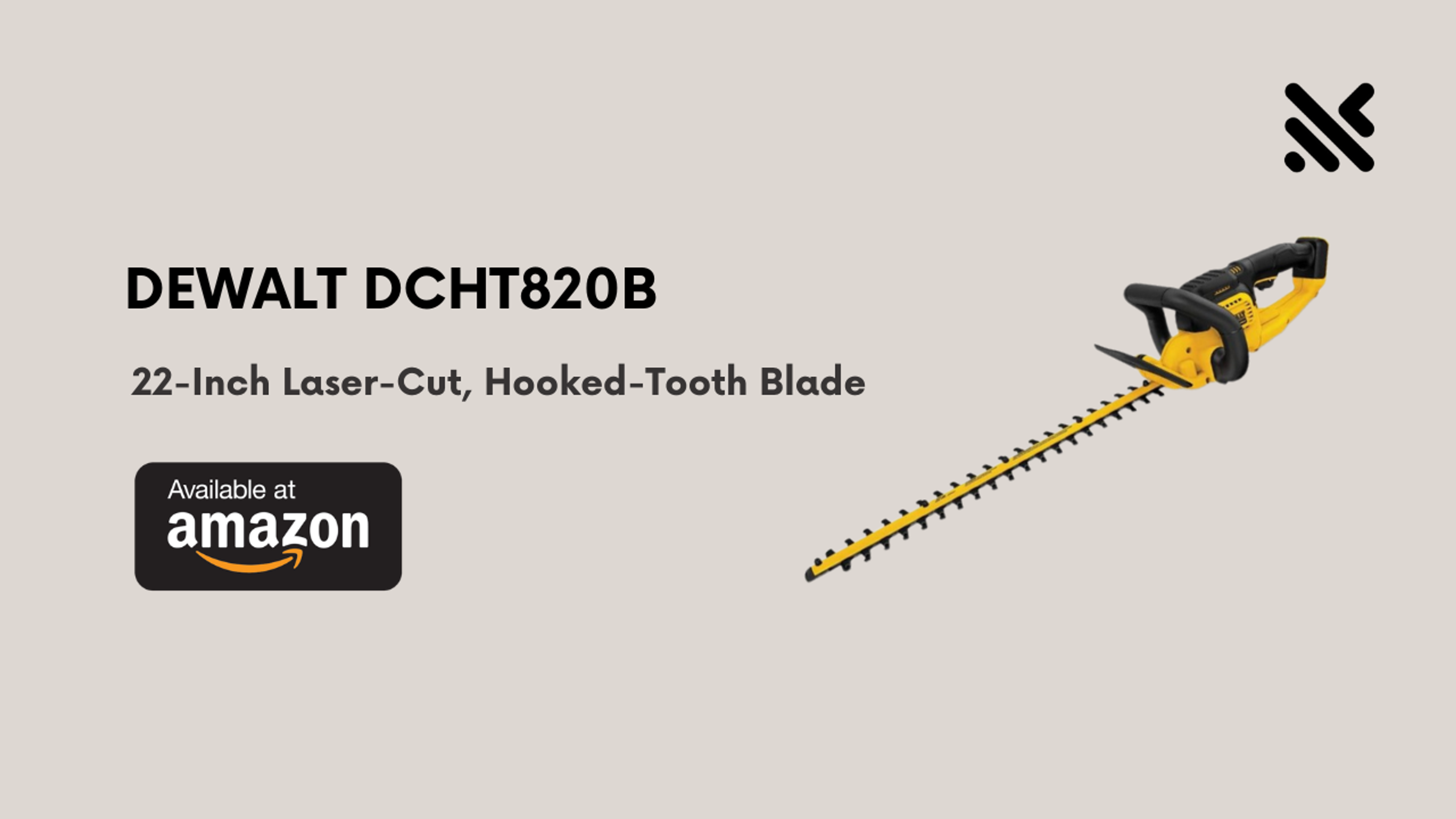 DEWALT DCHT820B Cordless Hedge Trimmer