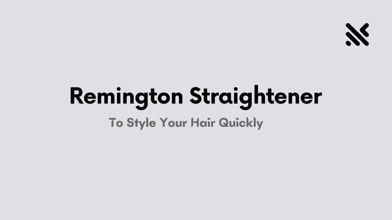 Remington Straightener For Smooth And Frizz-Free Hair