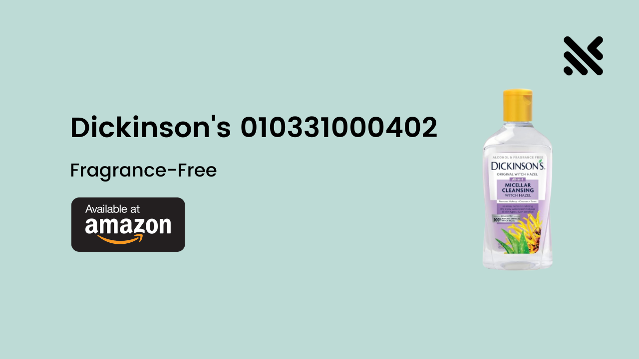 Dickinson’s 010331000402 Micellar Water