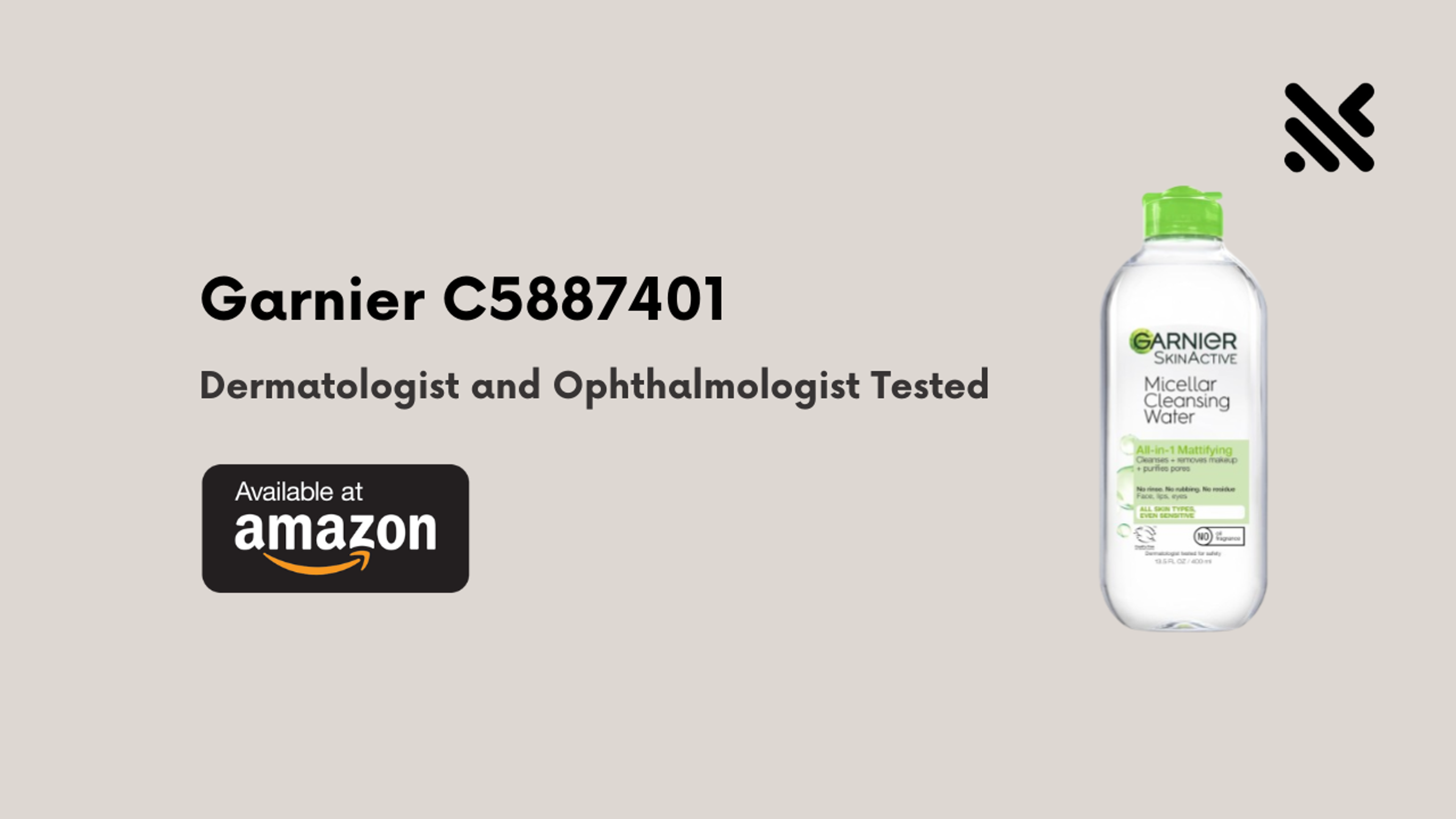 Garnier C5887401 Micellar Water