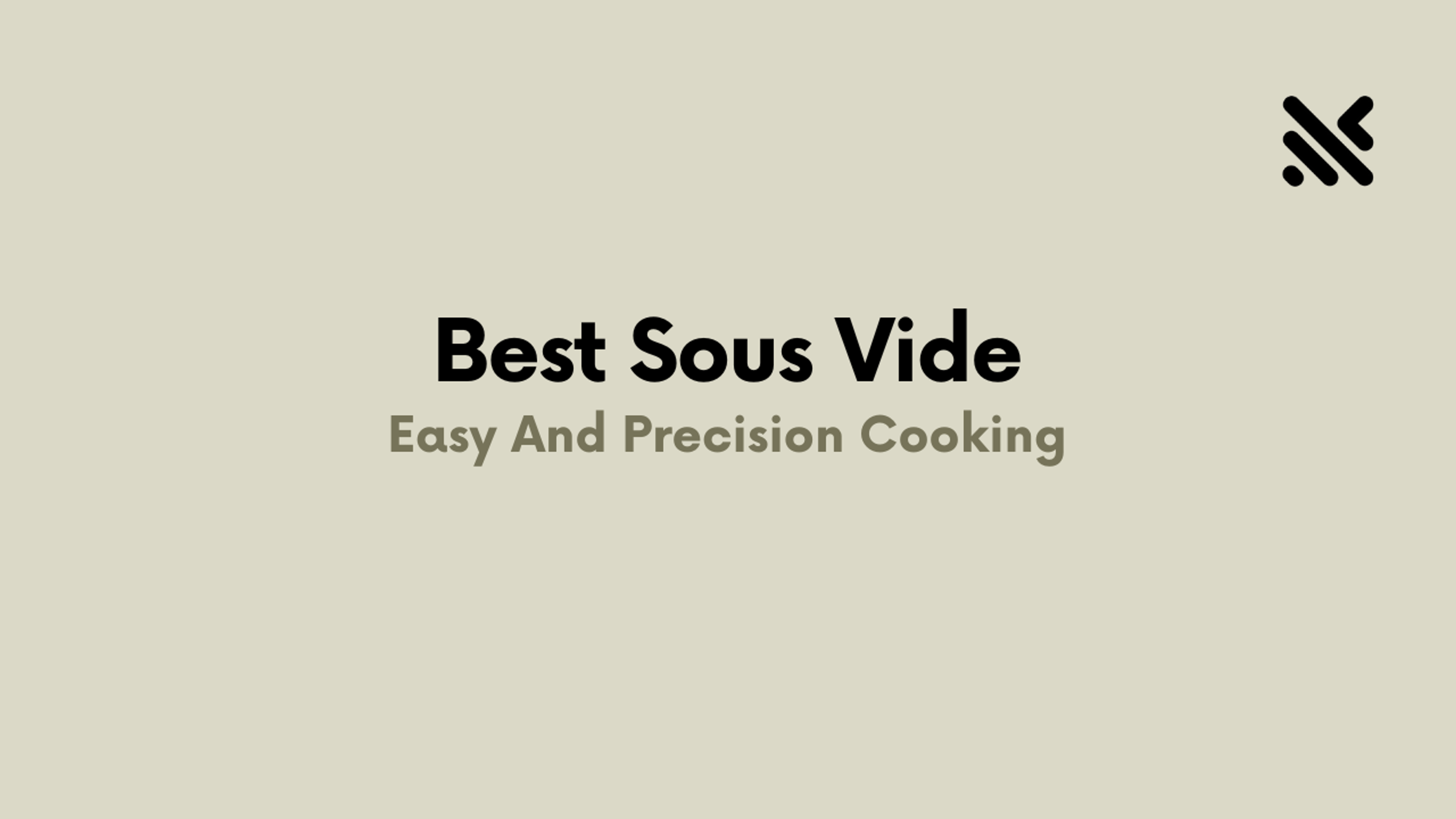 Best Sous Vide For Easy And Precision Cooking