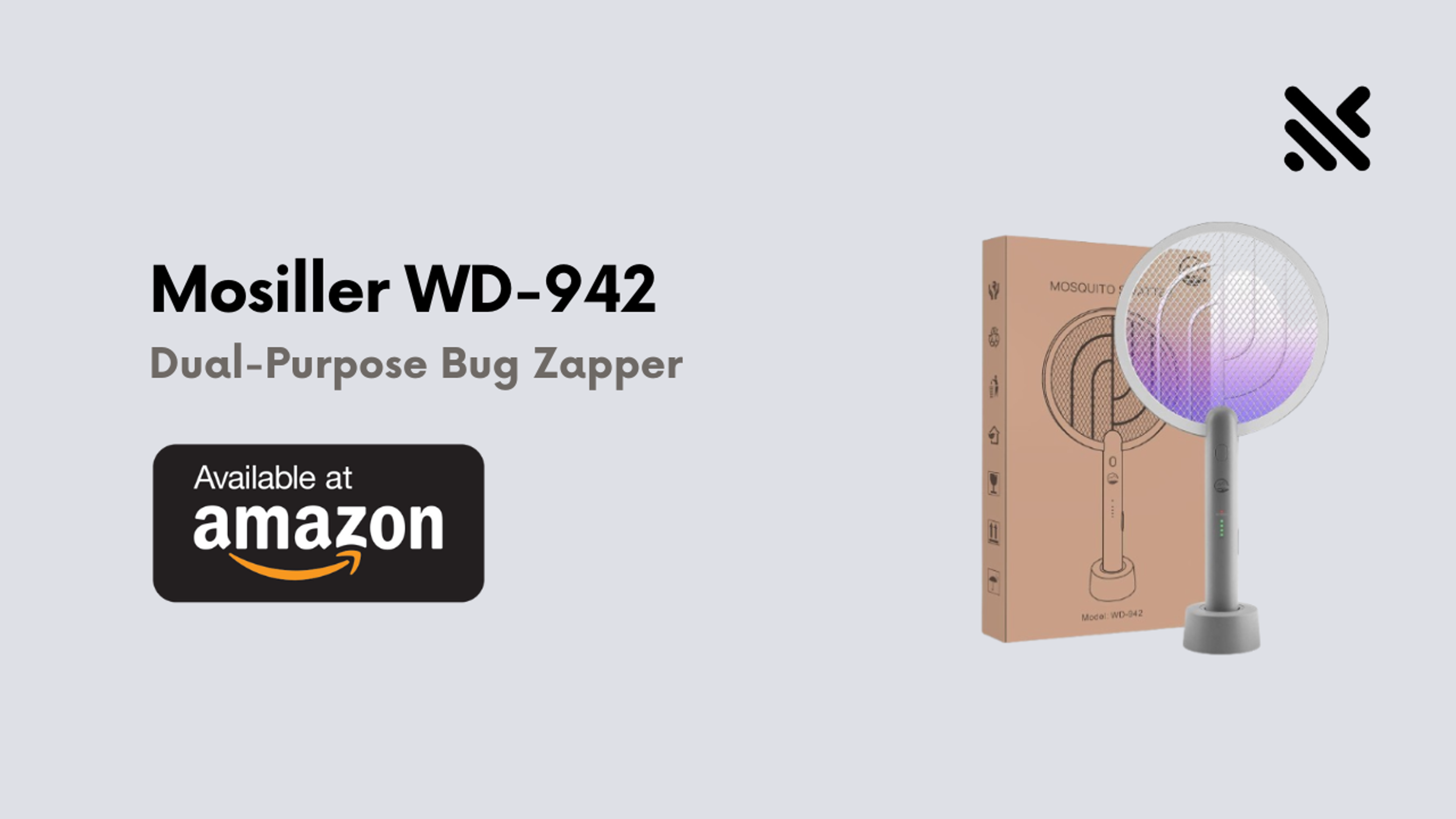 Mosiller WD-942 Bug Zapper Racket
