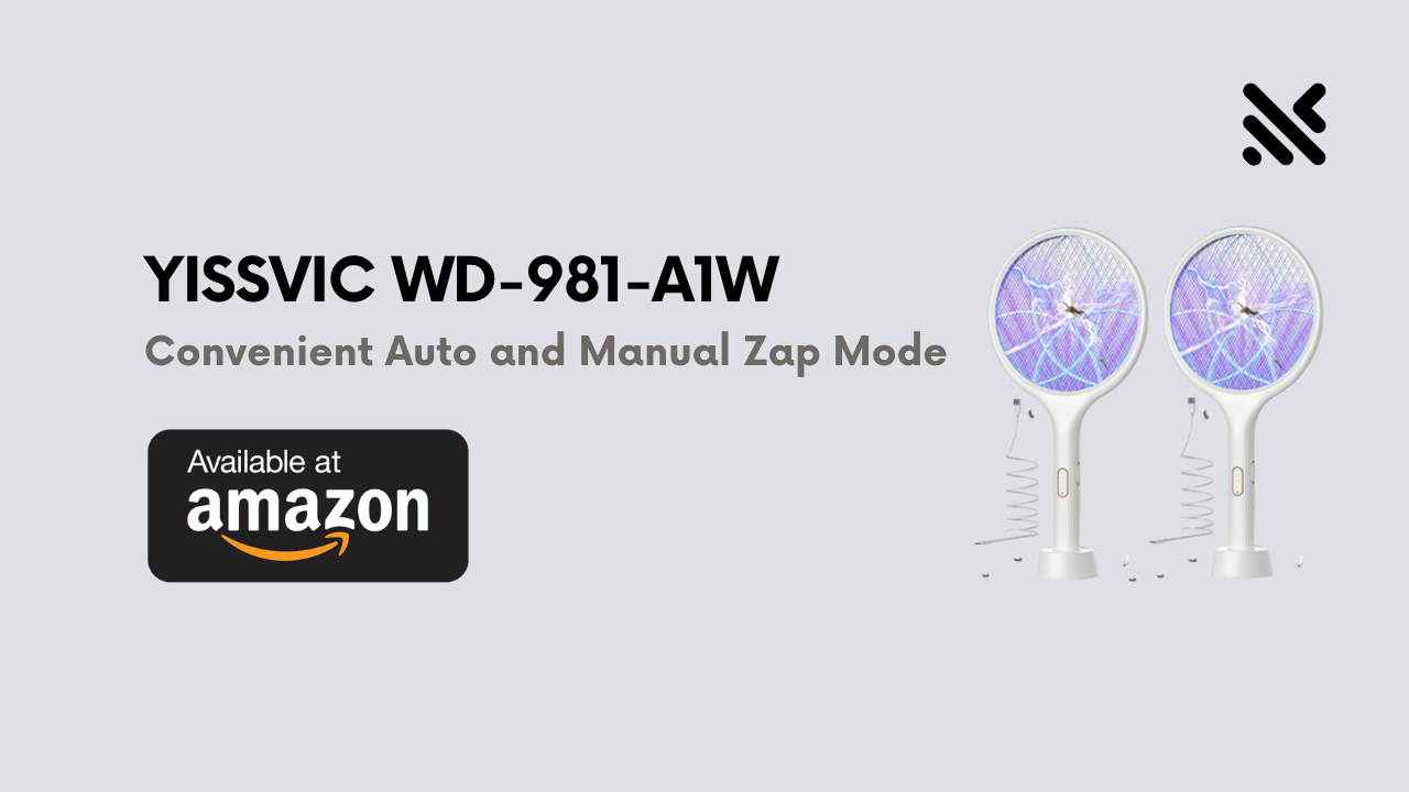 YISSVIC WD-981-A1W Bug Zapper Racket
