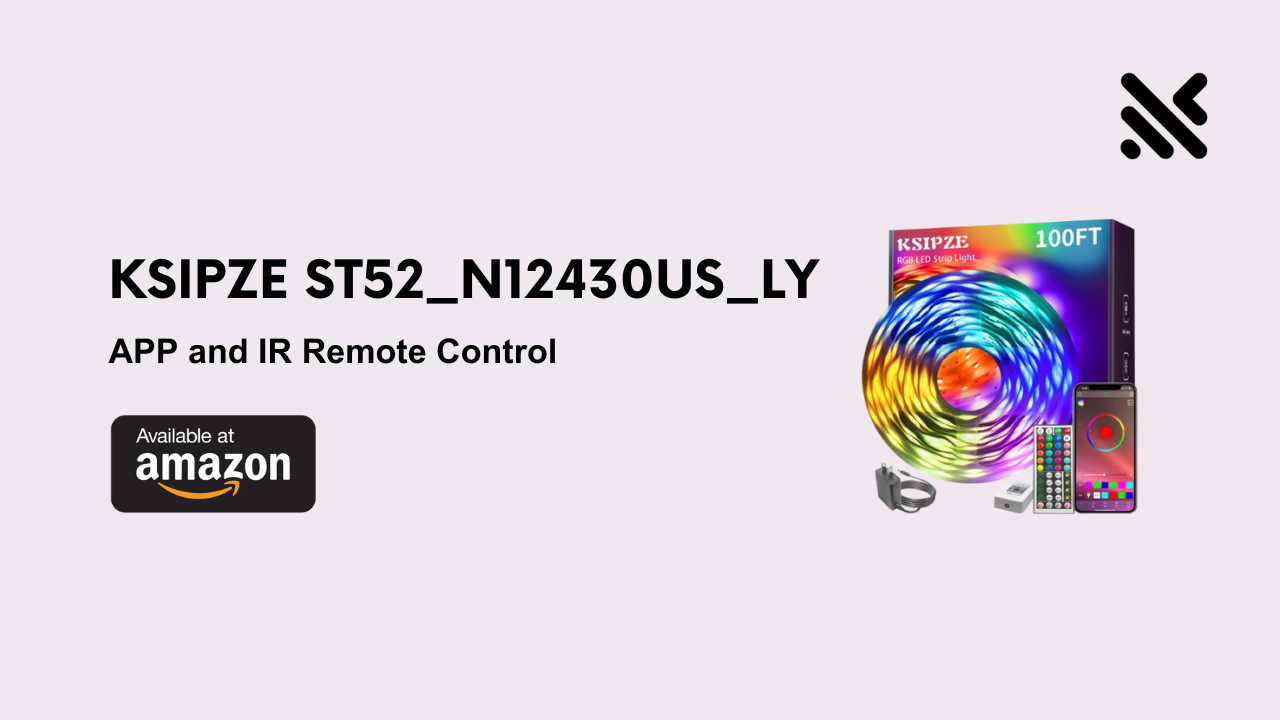 ‎‎KSIPZE ST52_N12430US_LY LED Strip Lights