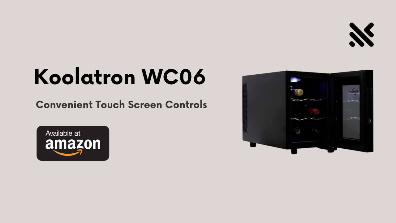 Koolatron WC06 Mini Wine Fridge