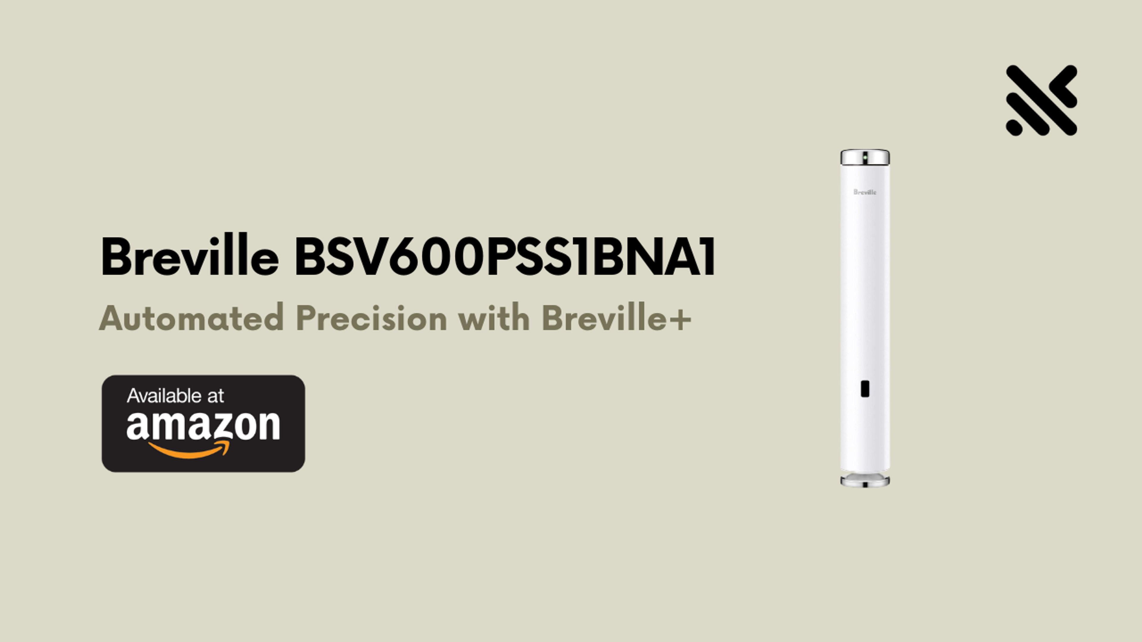 Breville BSV600PSS1BNA1 Sous Vide