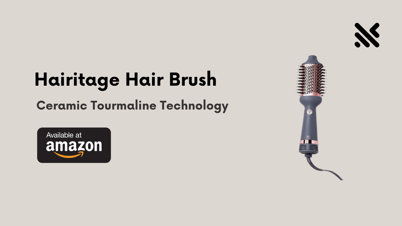 Hairitage Hair Straightener Brush 