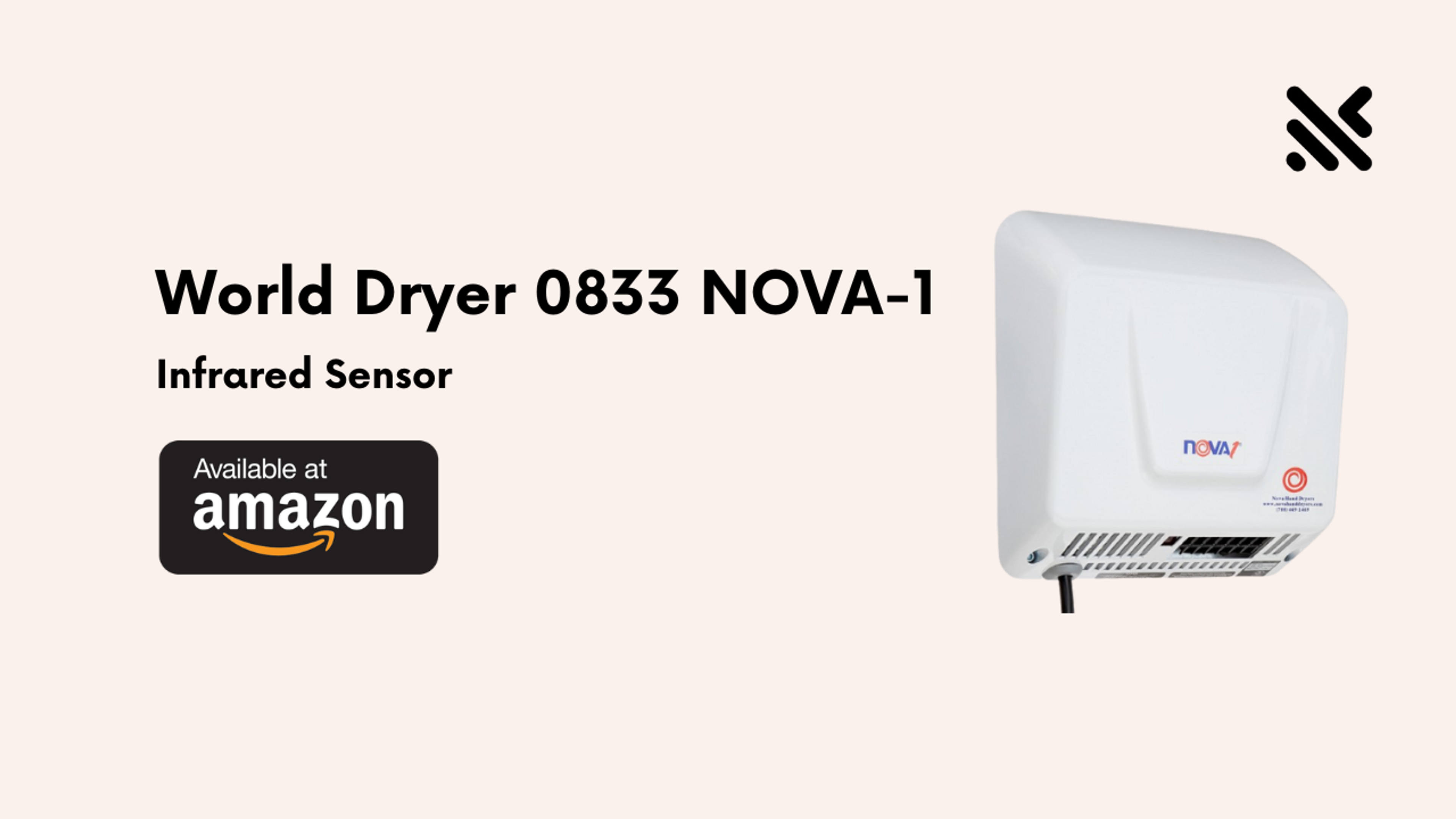 World Dryer 0833 NOVA-1
