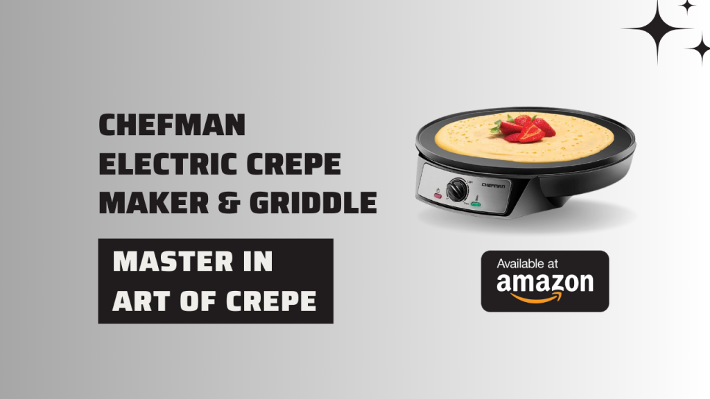 Chefman Electric Crepe Maker