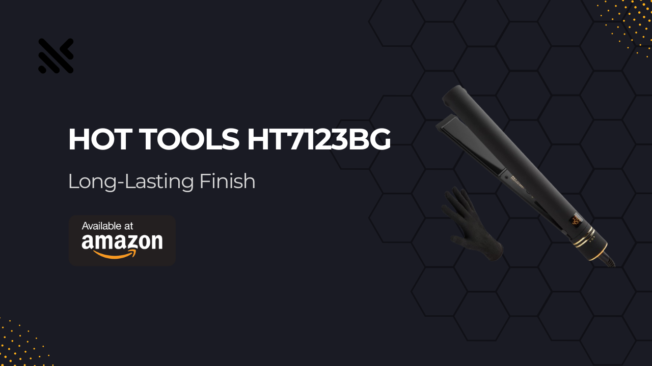 HOT TOOLS HT7123BG Hair Straighteners