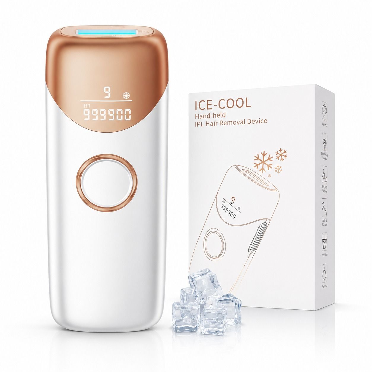 Ubroo ICE-COOL IPL Hair Removal Device CT05