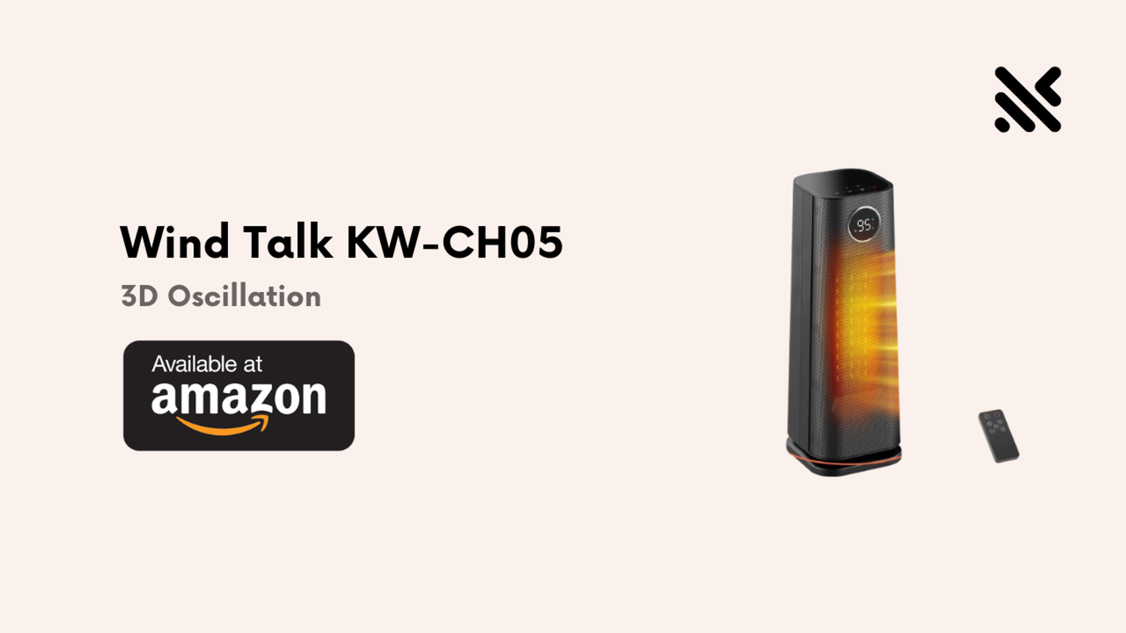  Indoor Electric Heater Wind Talk KW-CH05