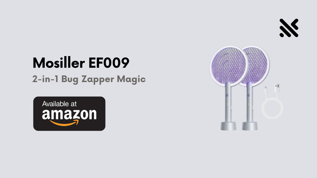 Mosiller EF009 Bug Zapper Racket