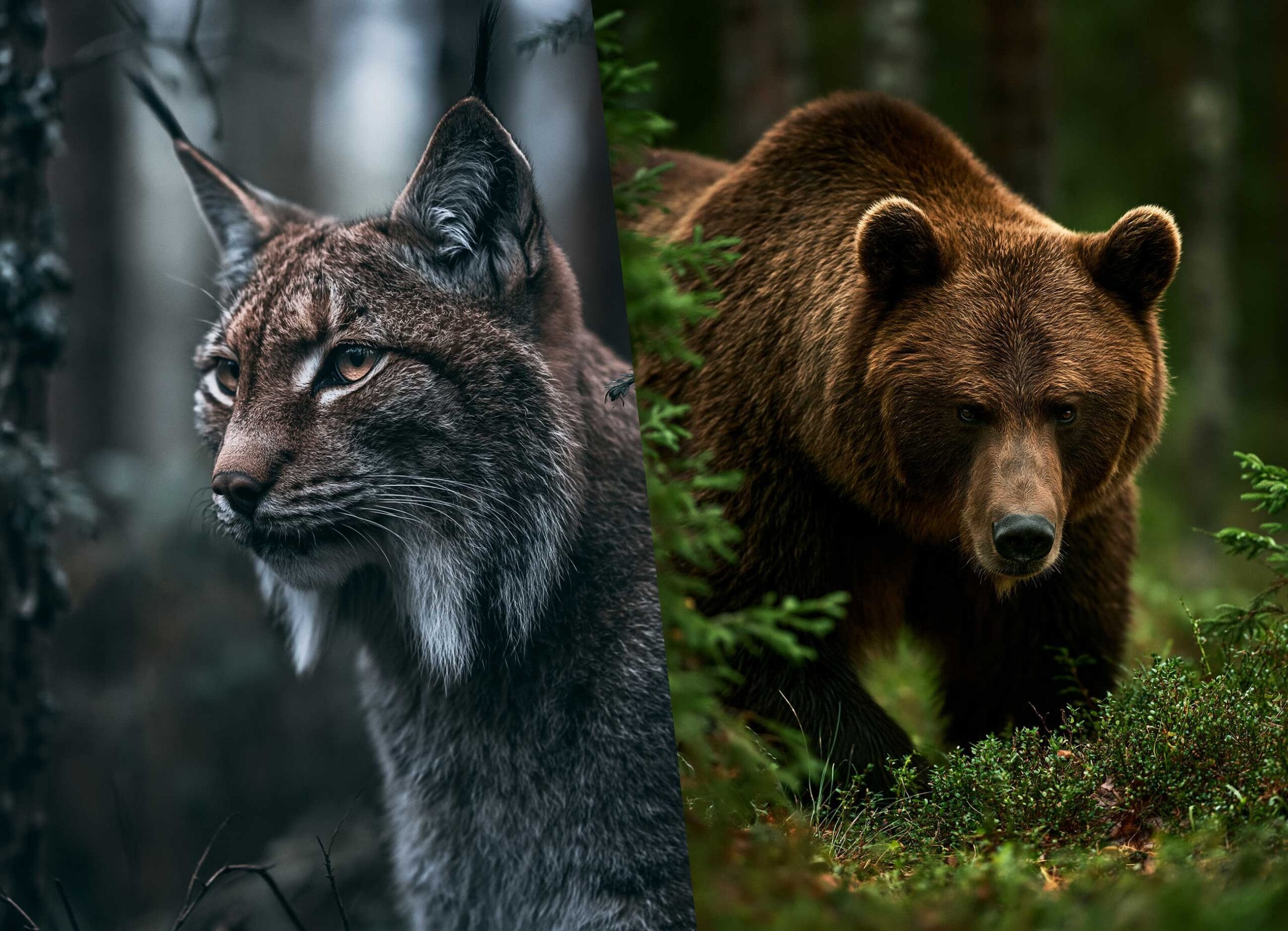 Karhu ja ilves