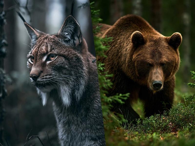 Karhu ja ilves