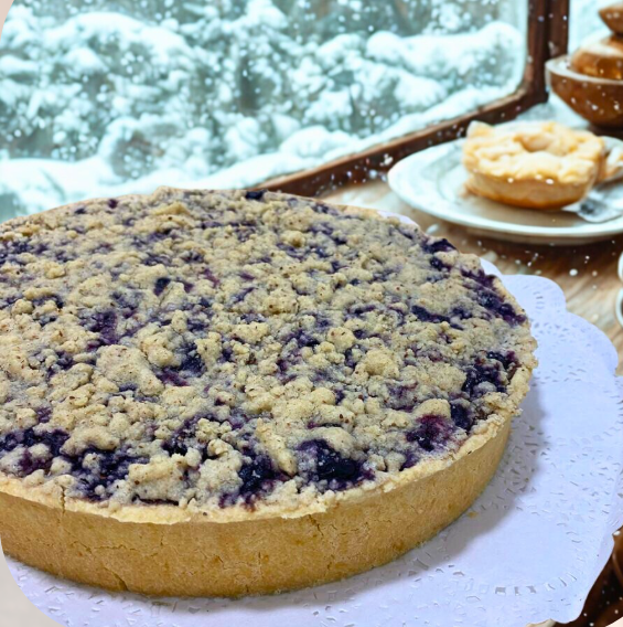 KUCHEN DOLCE BLUEBERRY SIN AZUCAR