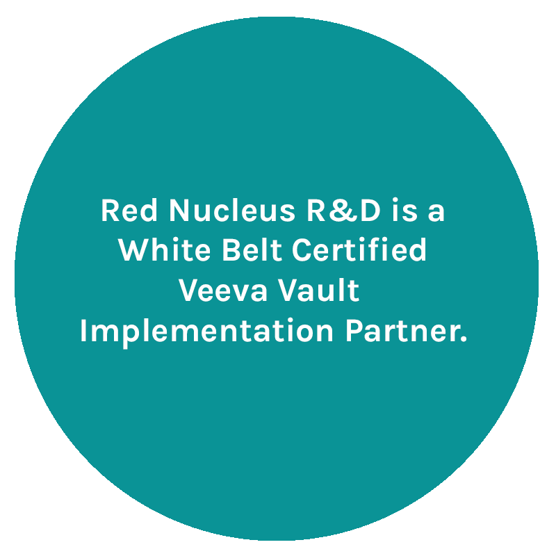 Red Nucleus R&D is a White Belt Certified Veeva Vault Implementation Partner.