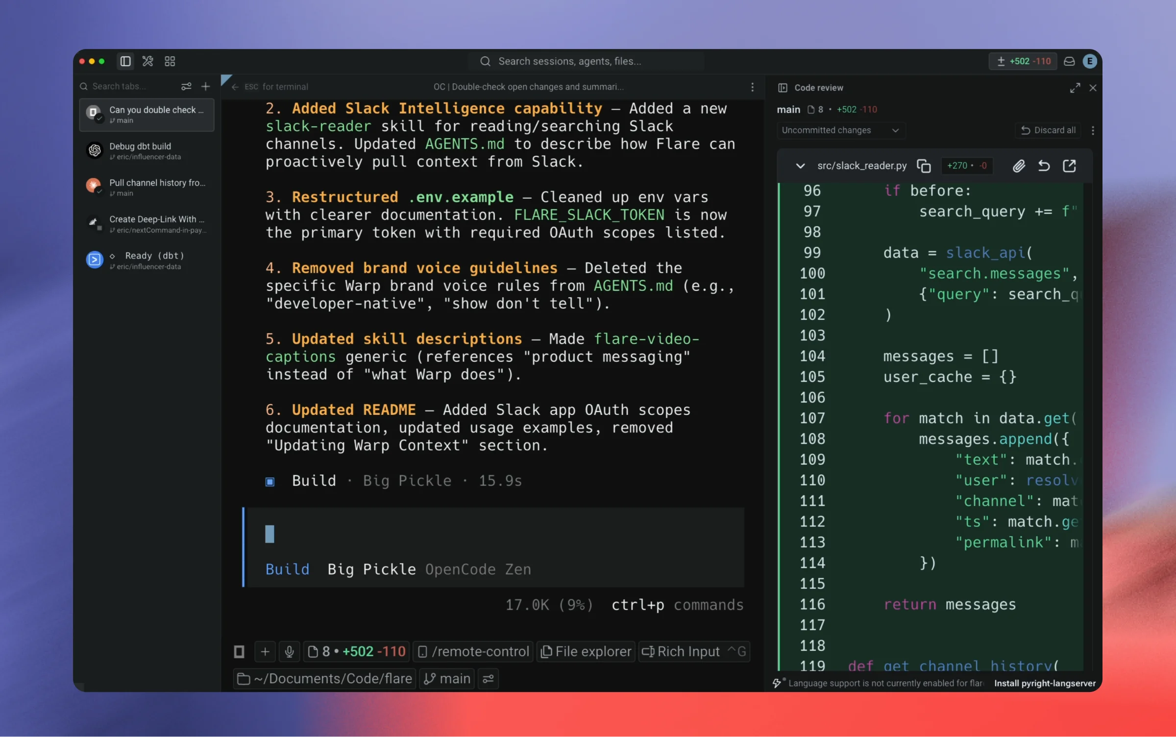 OpenCode in Derp