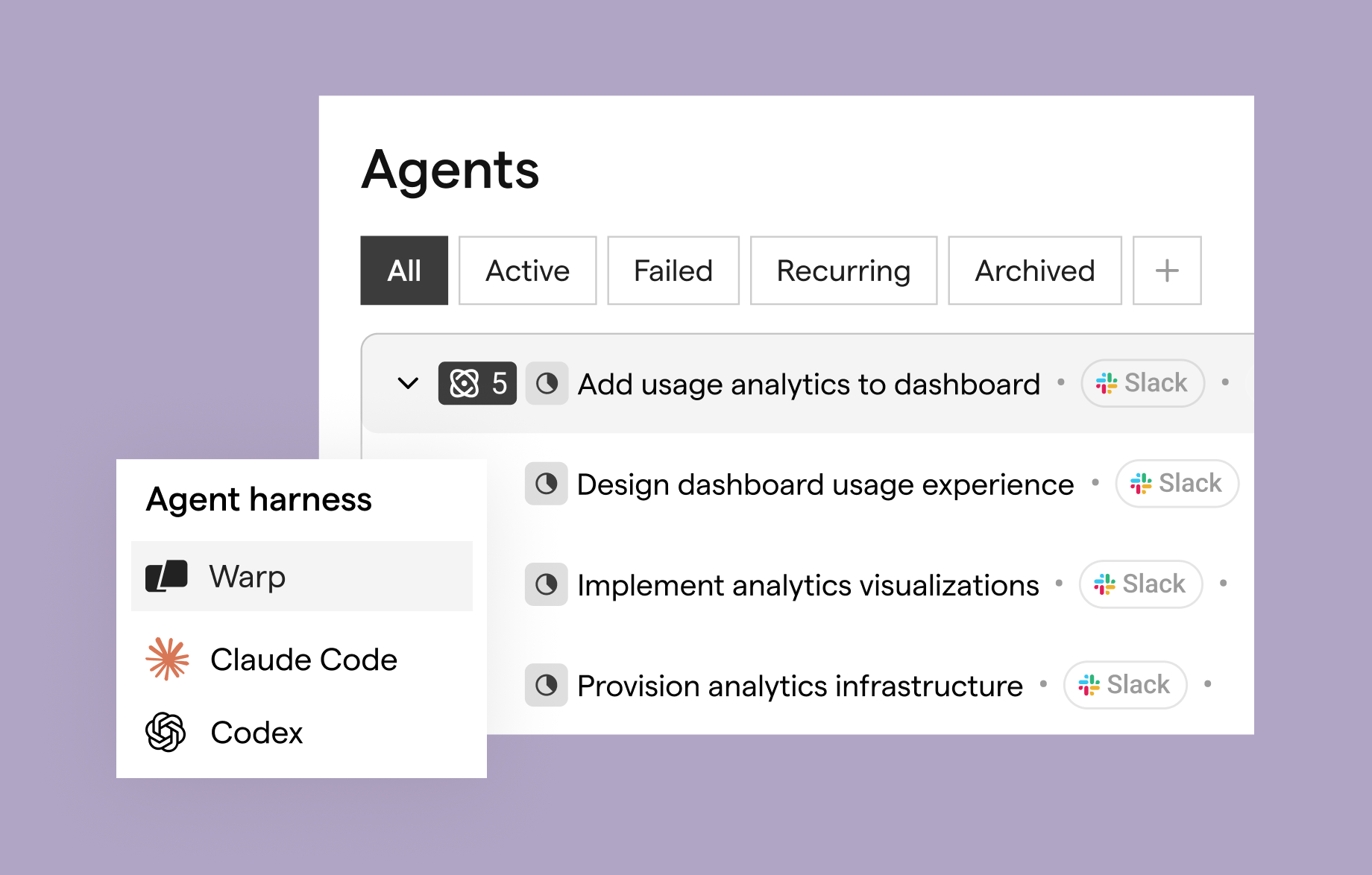 Oz cloud agent orchestration diagram