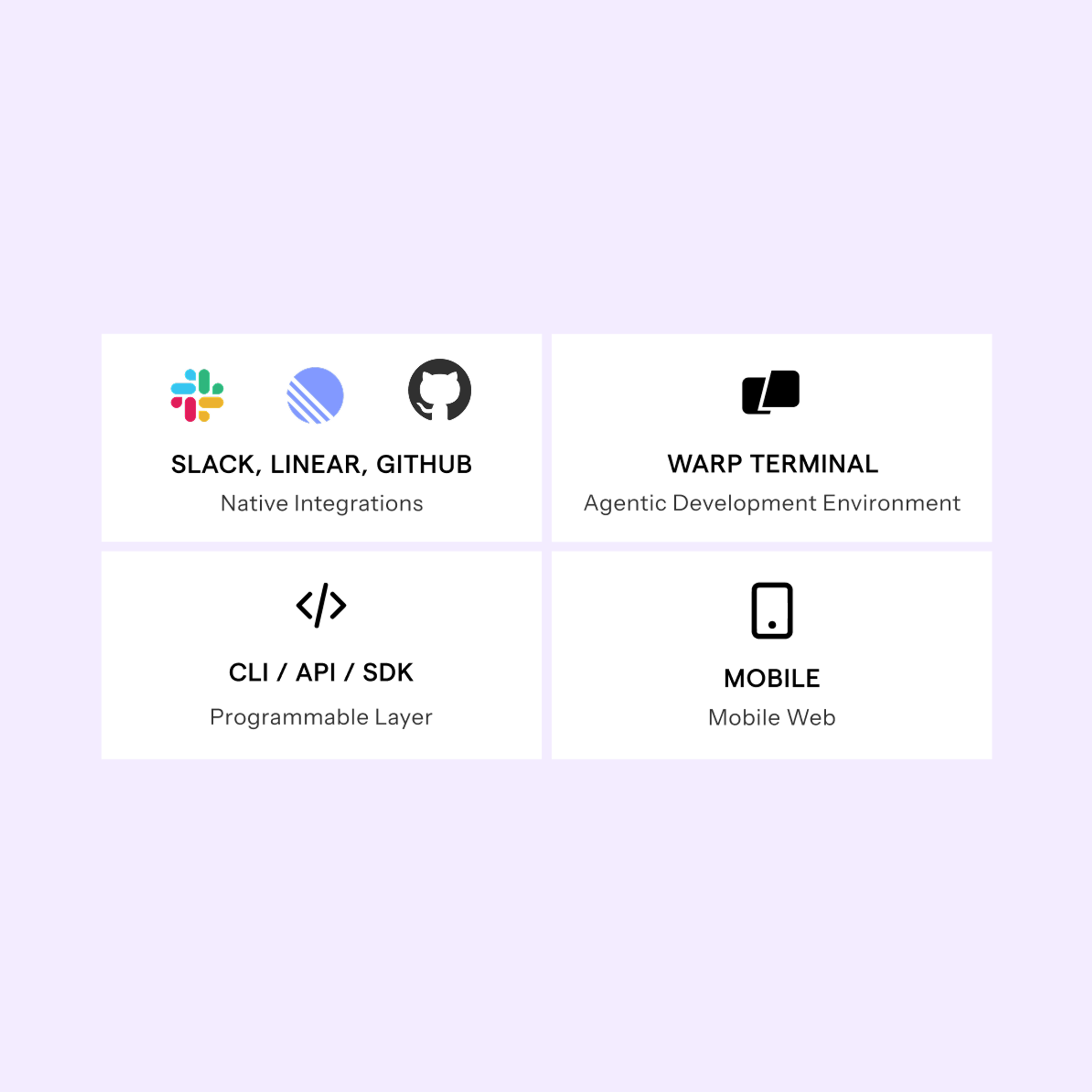 Oz agents list with agent harness controls