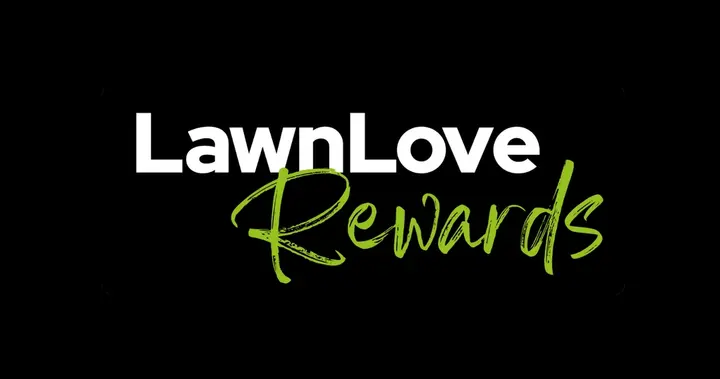 LawnLove Rewards logo for GreenThumb customer loyalty and referral programme.