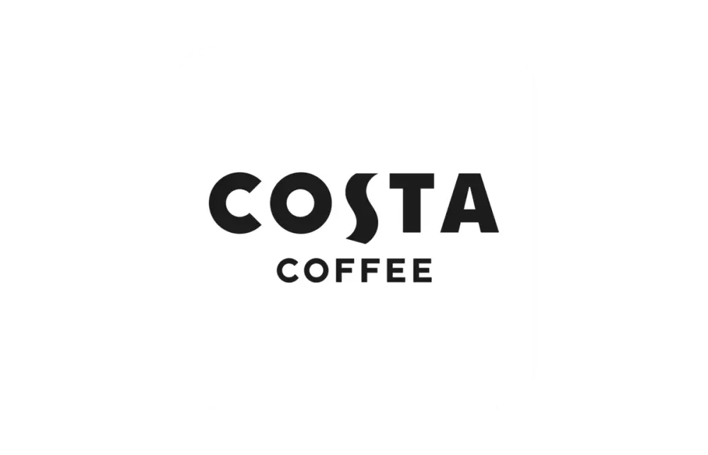 Costa Coffee logo – save on your favourite drinks with LawnLove Rewards.