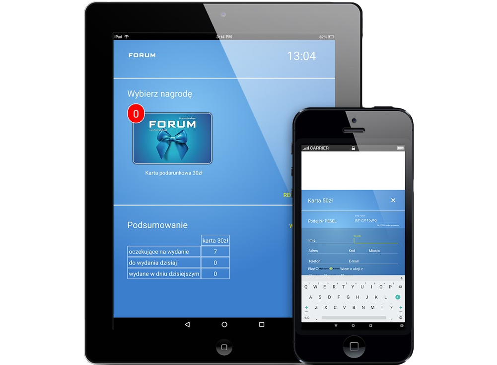 Loyalty application for FORUM shopping mall