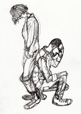 Drawings and graphite